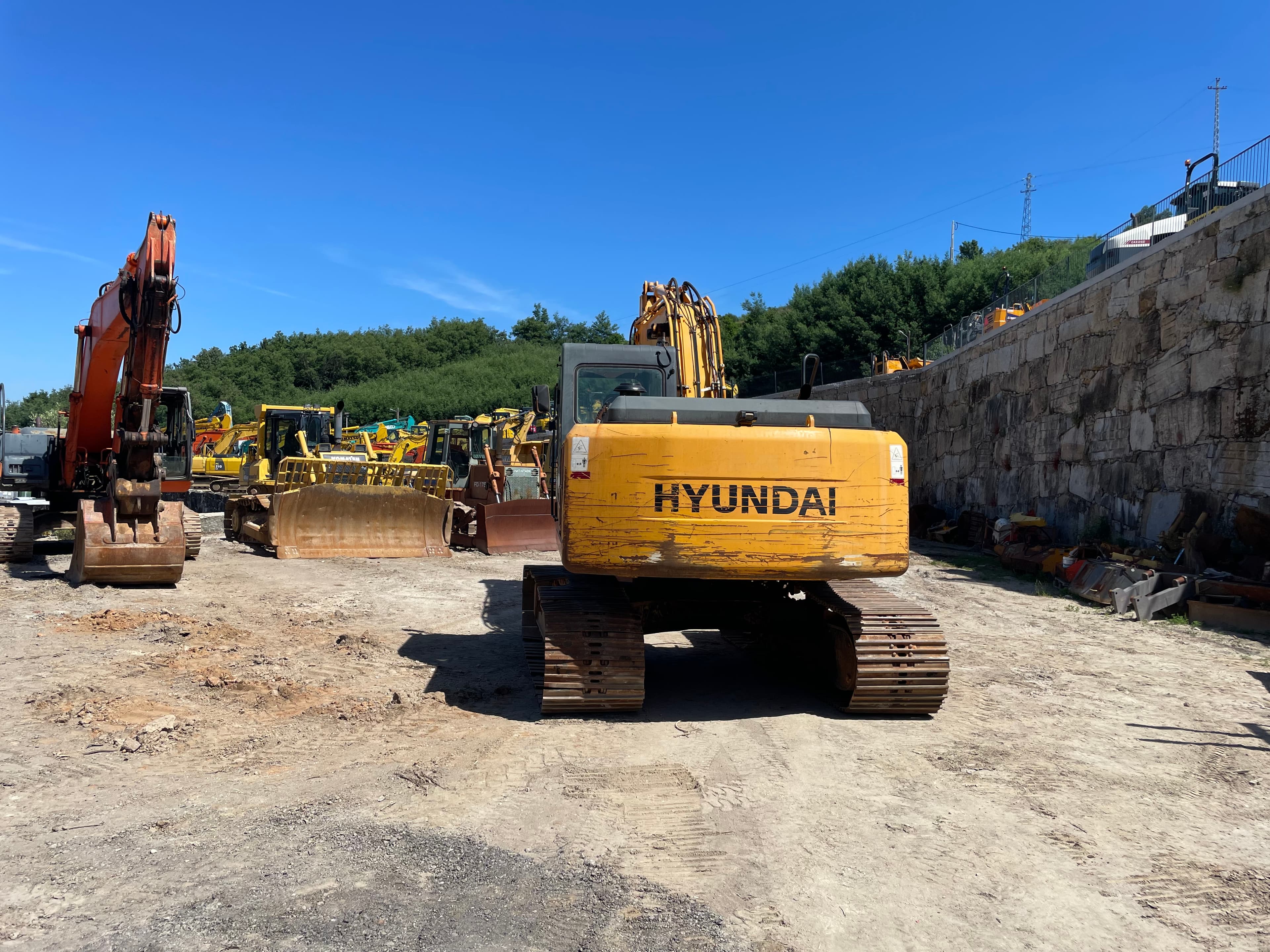 Escavadora Rastos Hyundai — imagen 5