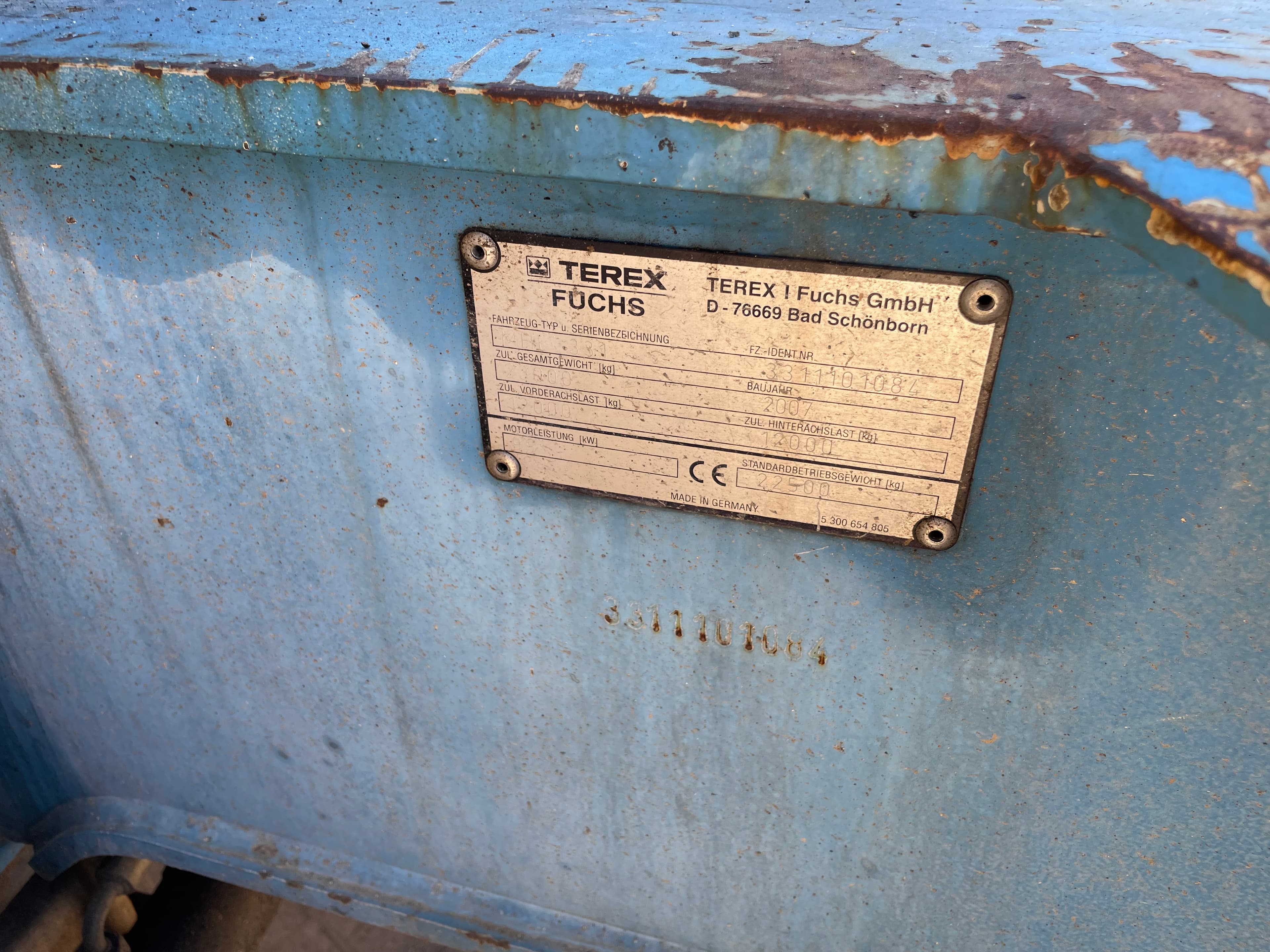 Escavadora Rodas Terex — image 11