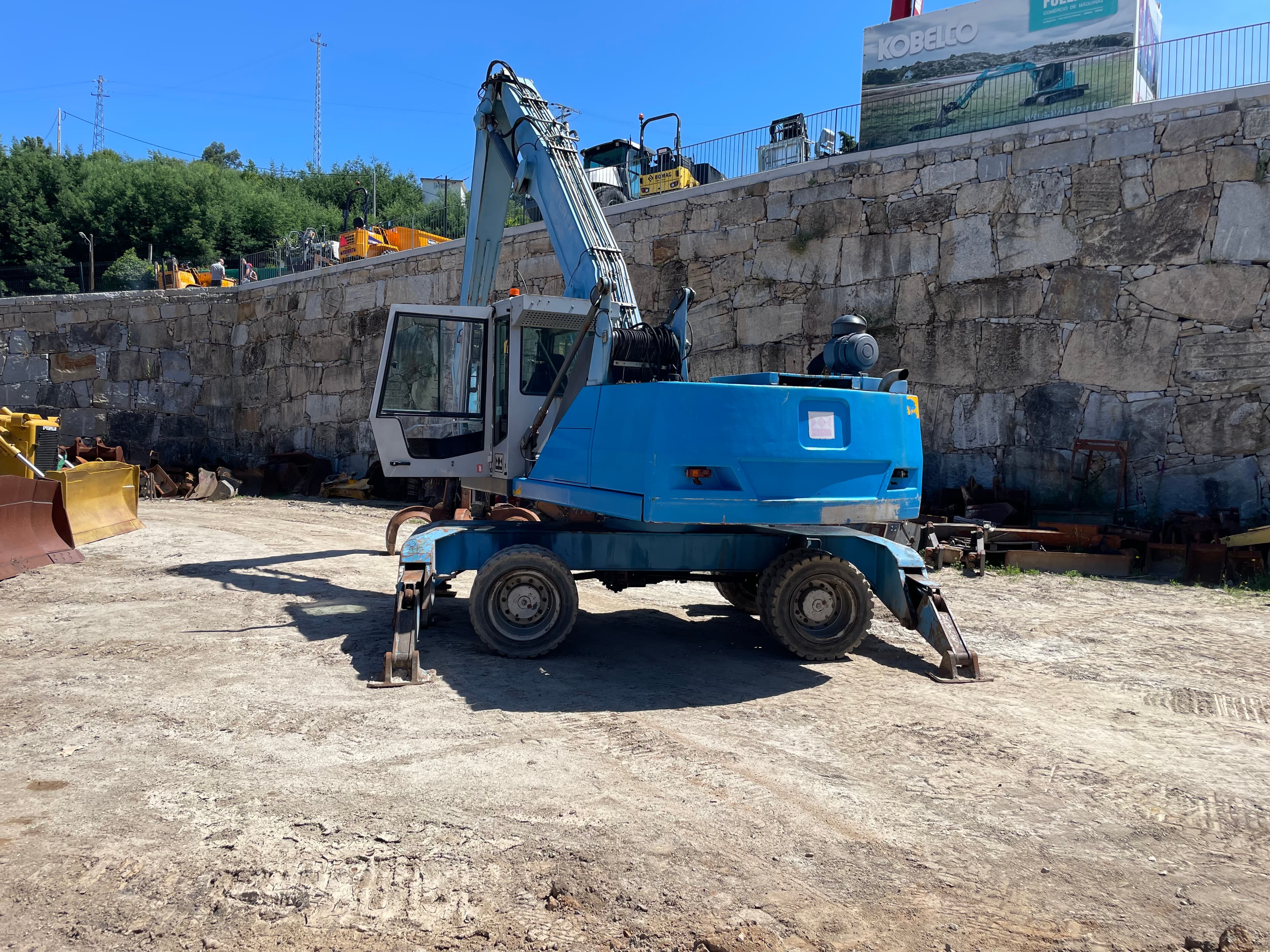 Escavadora Rodas Terex — image 3