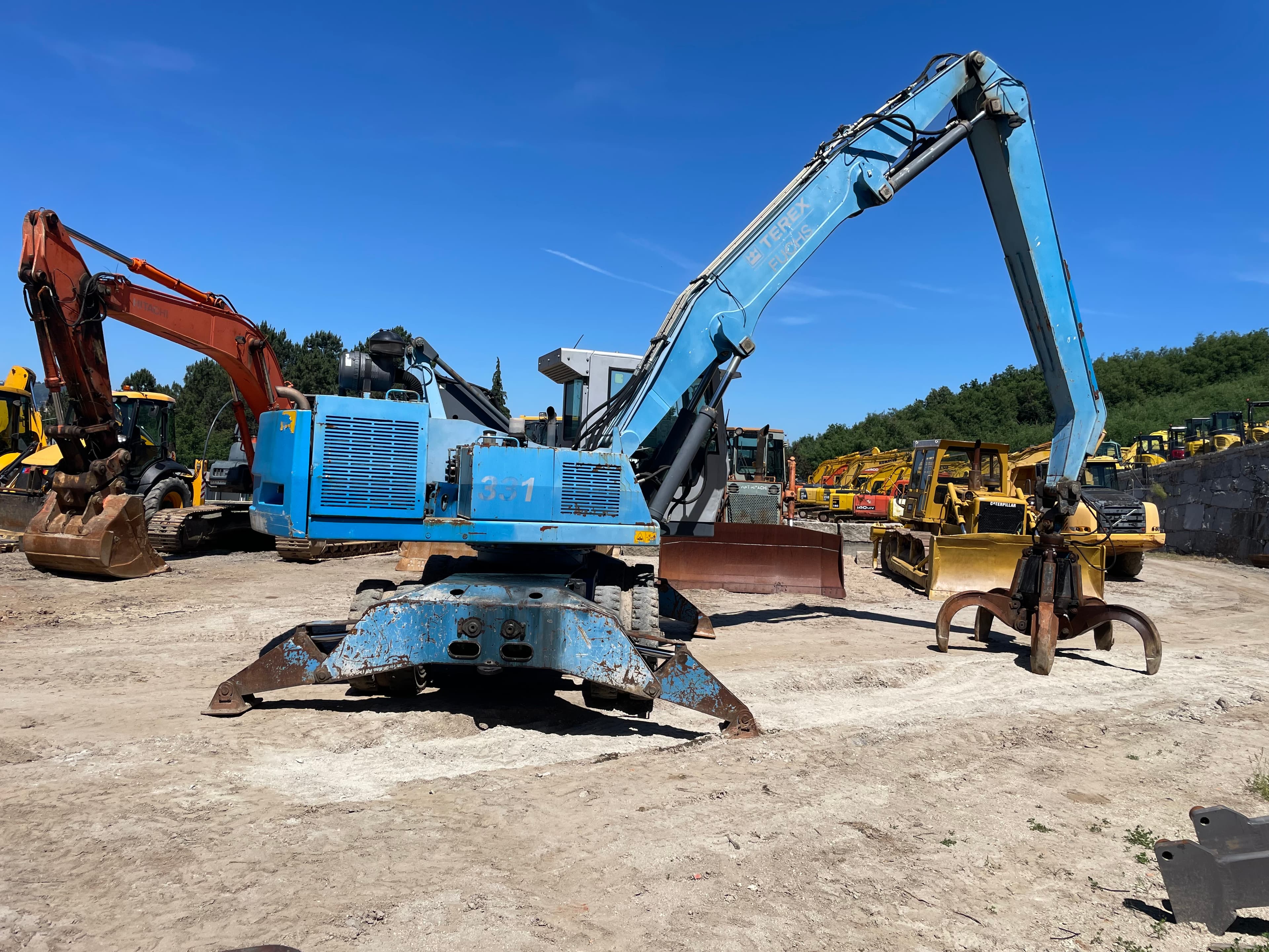 Escavadora Rodas Terex — image 7