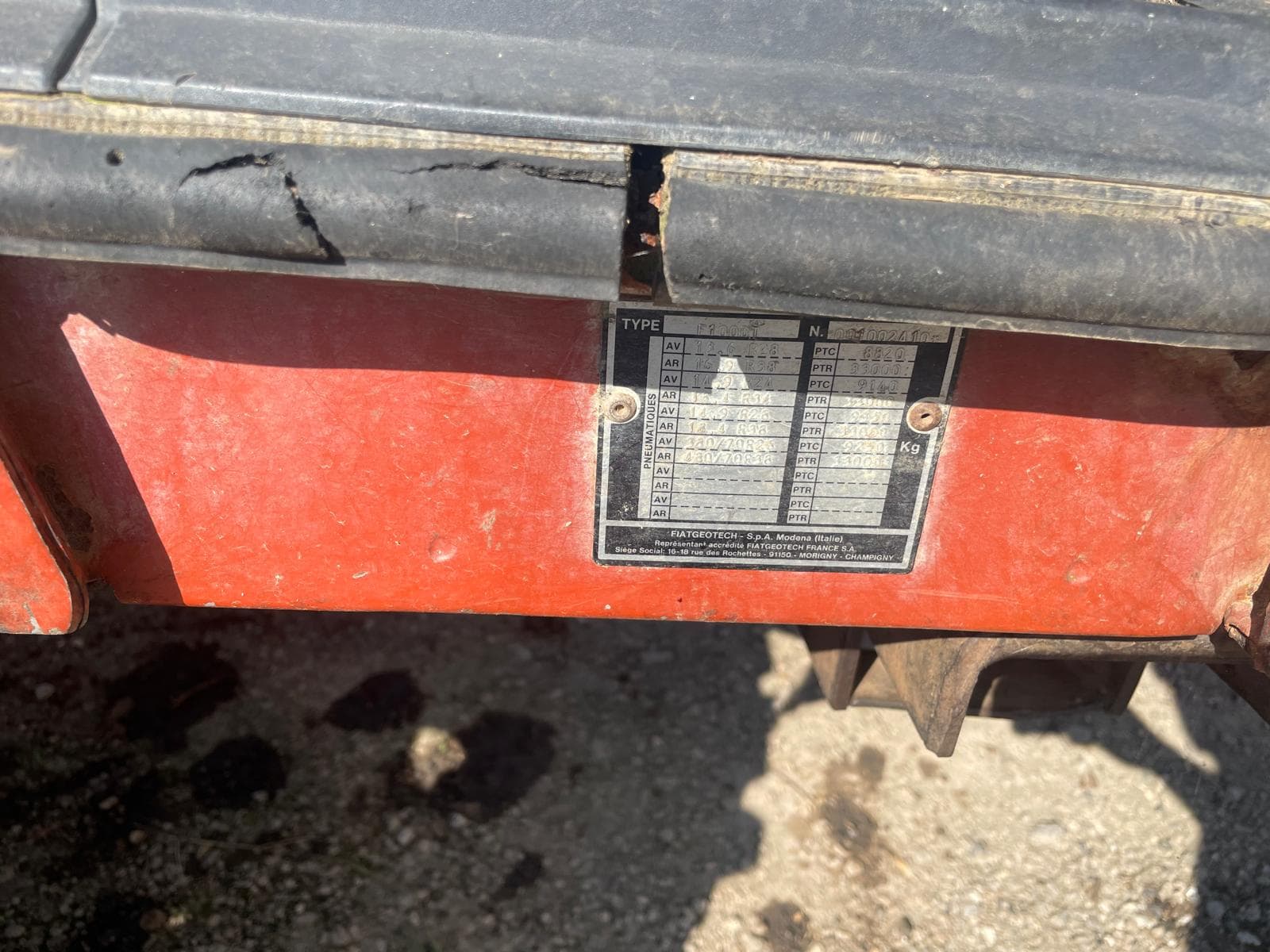 Trator Agrícola Fiat F100 DT · Ano 1993 — imagen 6