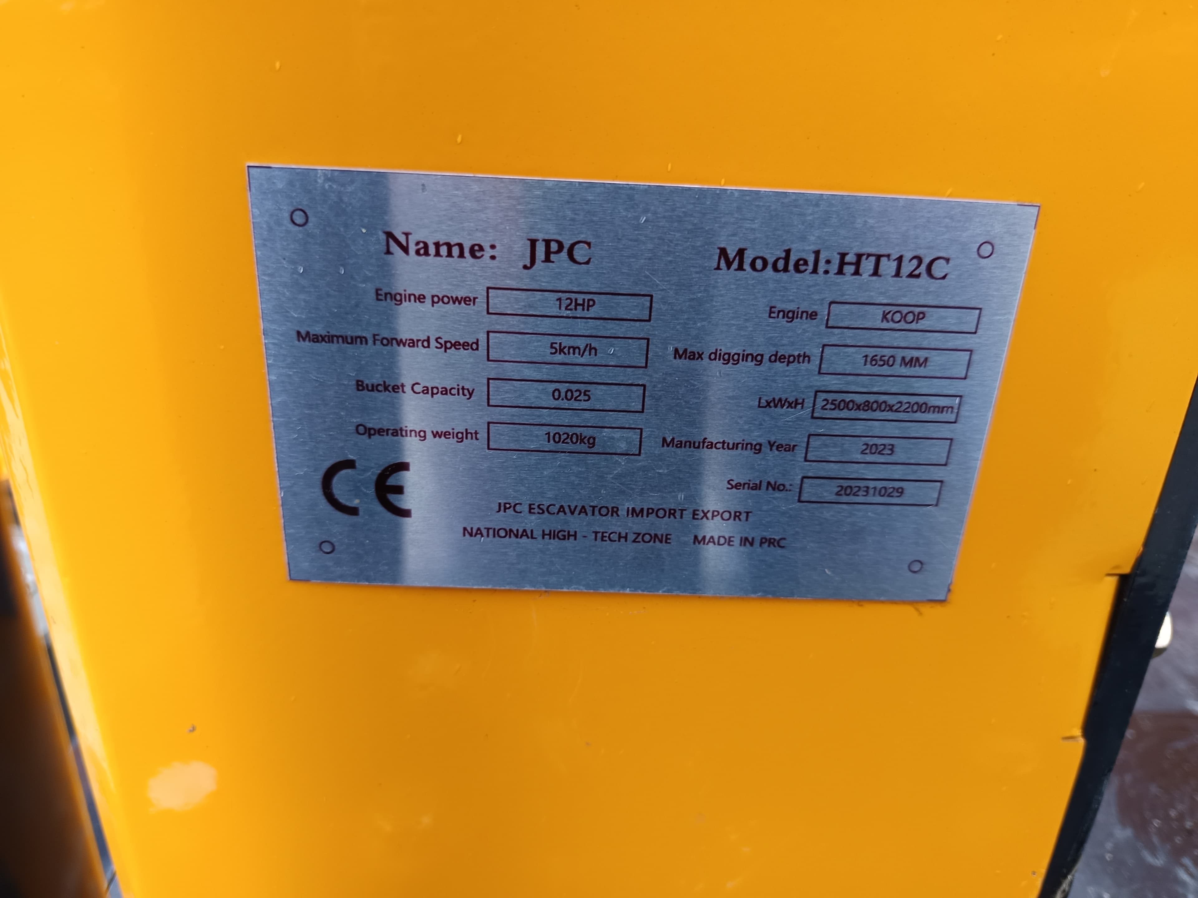Mini Giratória Rastos JPC · Ano 2023 — imagem 7