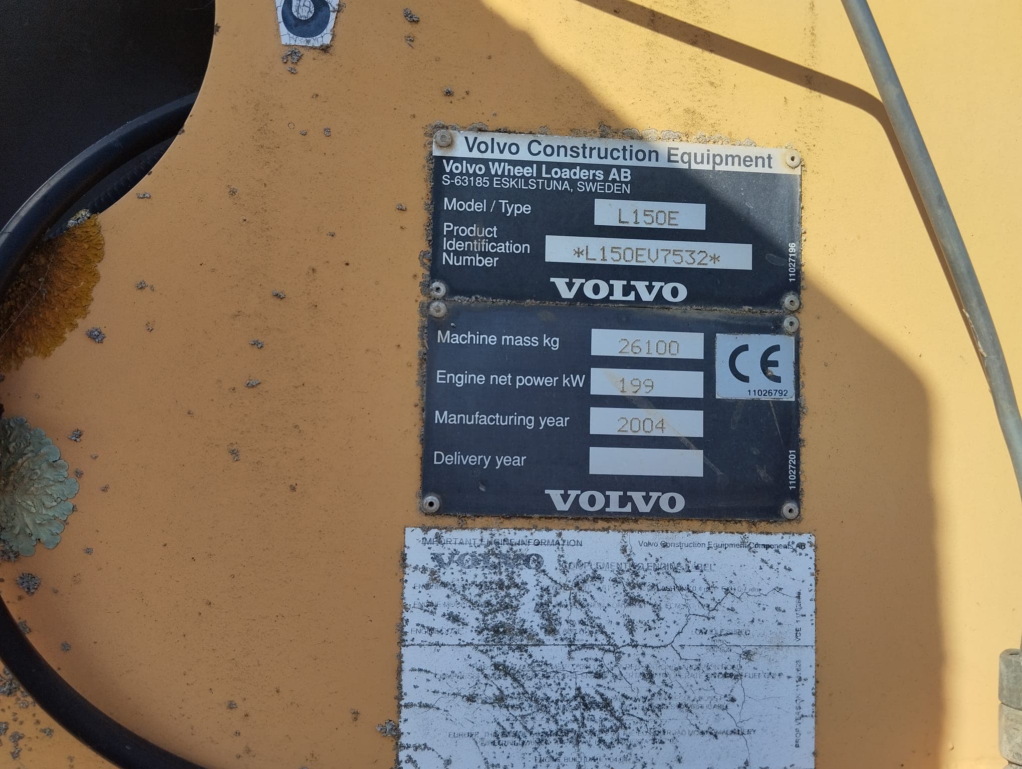 Pá Carregadora de Pneus 20 T Volvo L150E — imagem 11