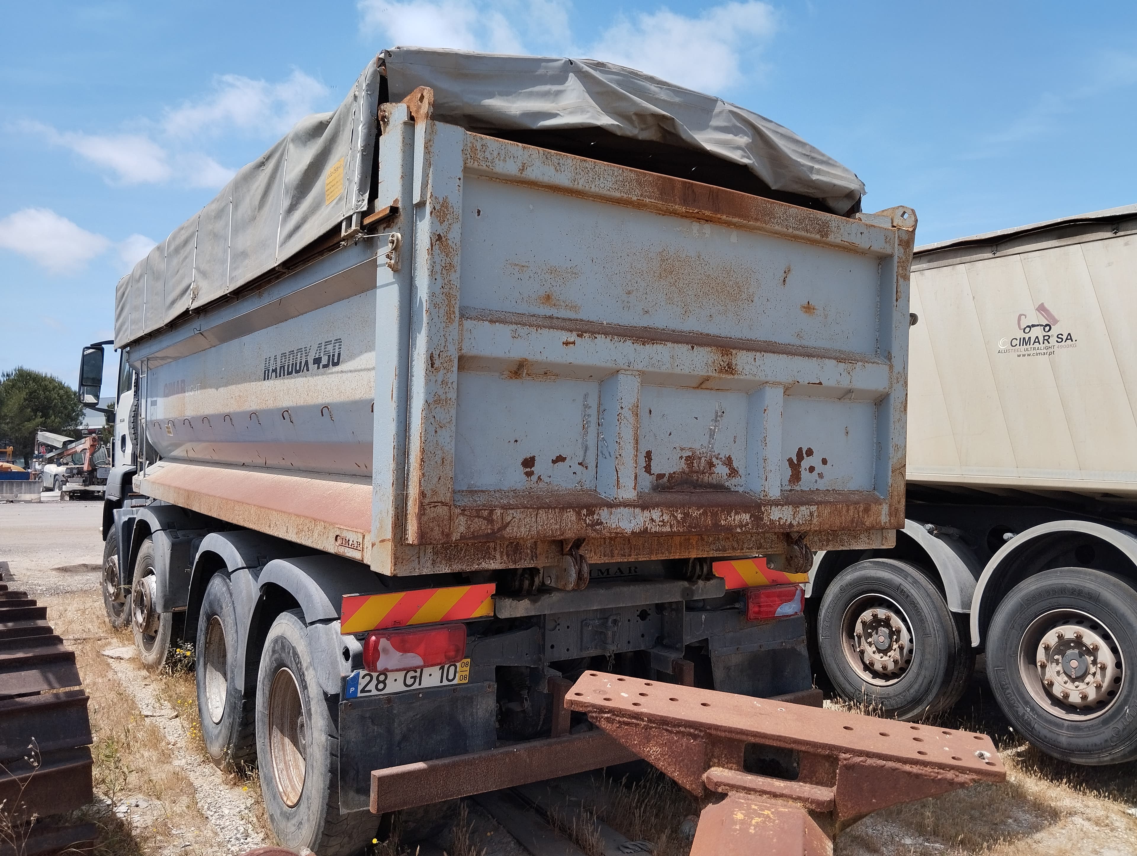 Camião Basculante Tras. 32 T MAN TGS 35.360 8x4 — imagem 4
