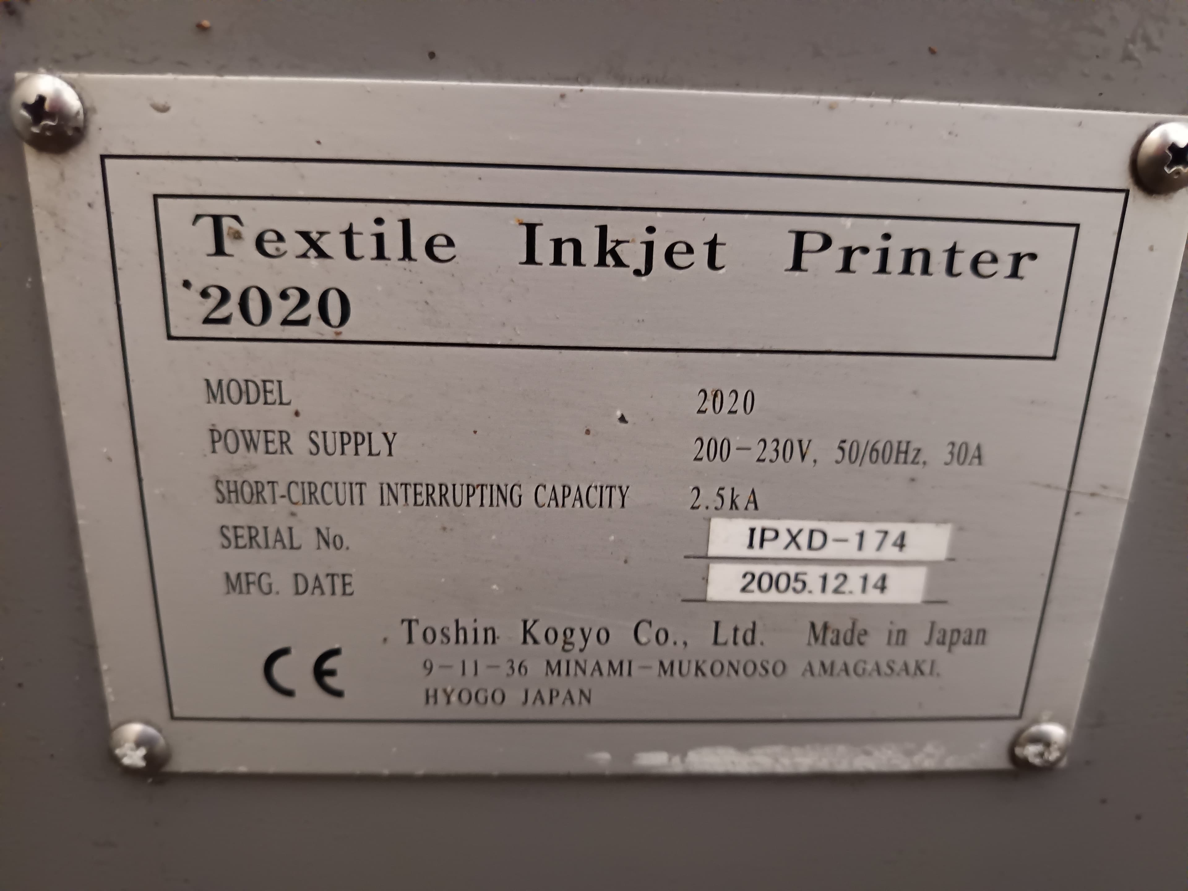 Impressora Têxtil Dupont Artistri 2020 — imagen 14