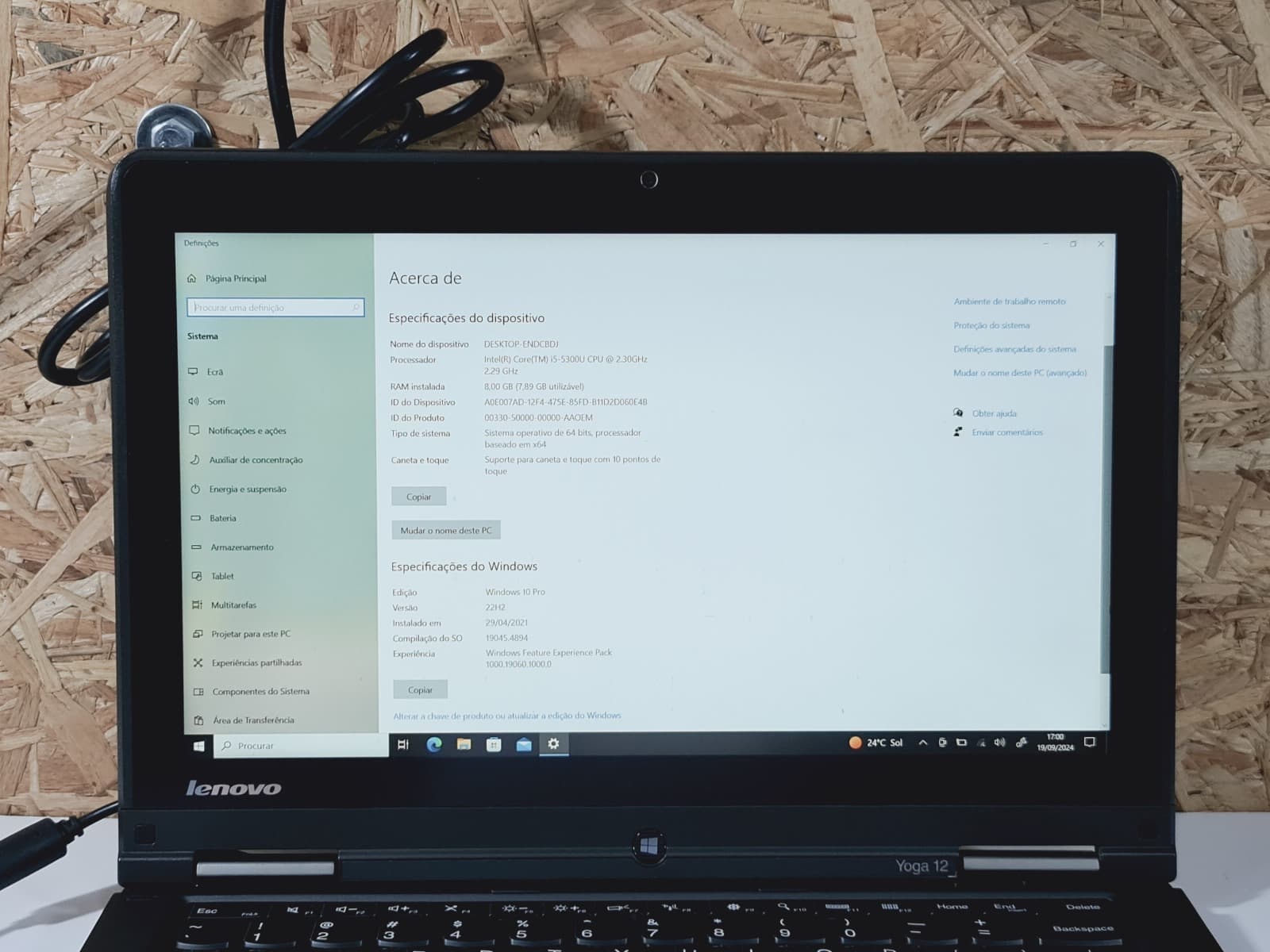 Portátil Lenovo S1 Yoga 12 — image 4