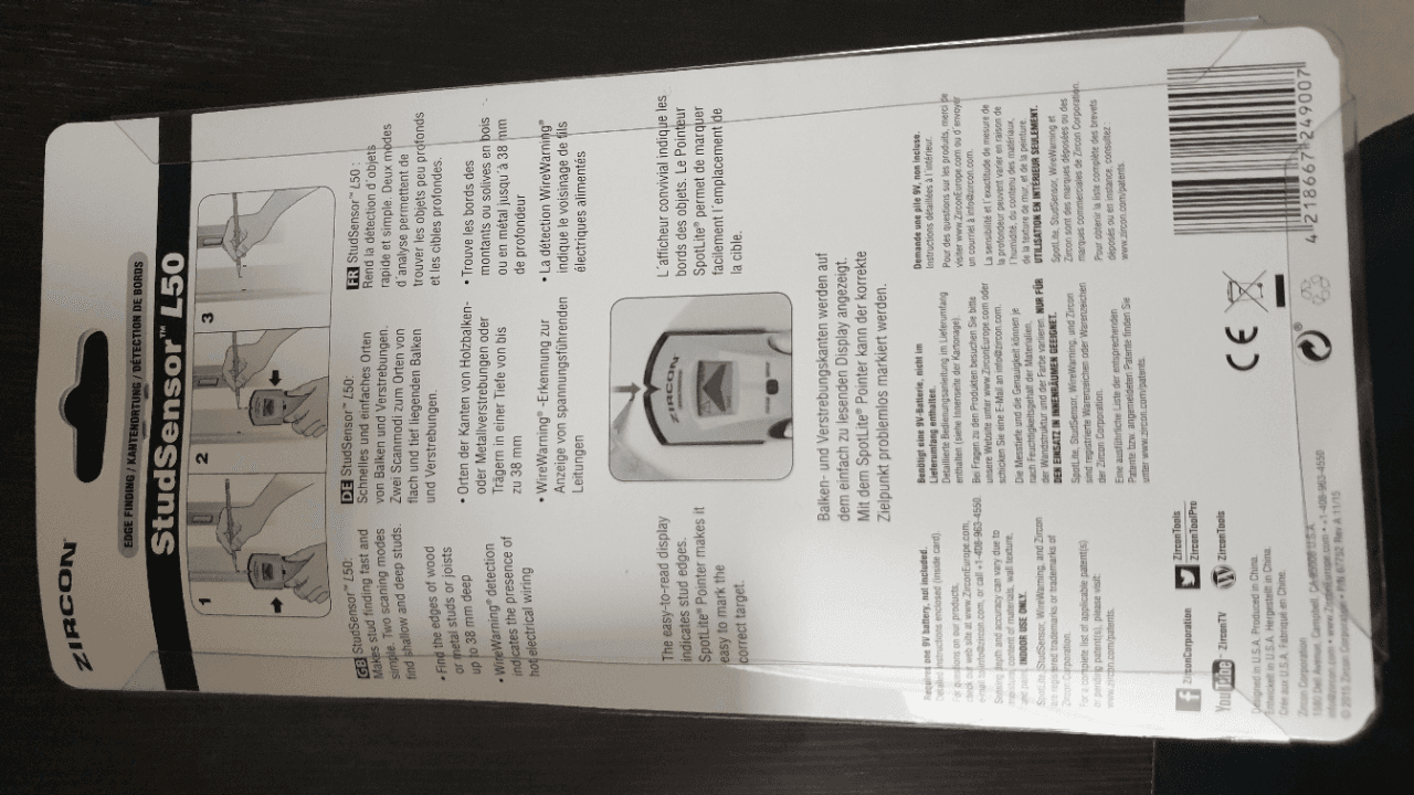 Scanner StudSensor L50 — imagem 2