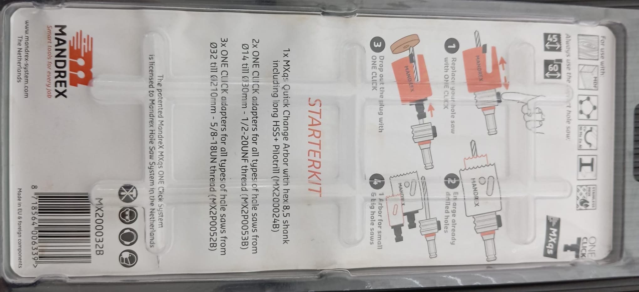 KIT Suporte Serras MXqs · Adaptadores Teste — imagen 2
