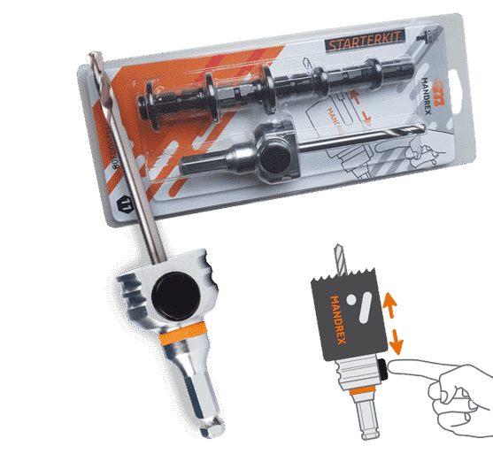 KIT Suporte Serras MXqs · Adaptadores Teste — imagen 1