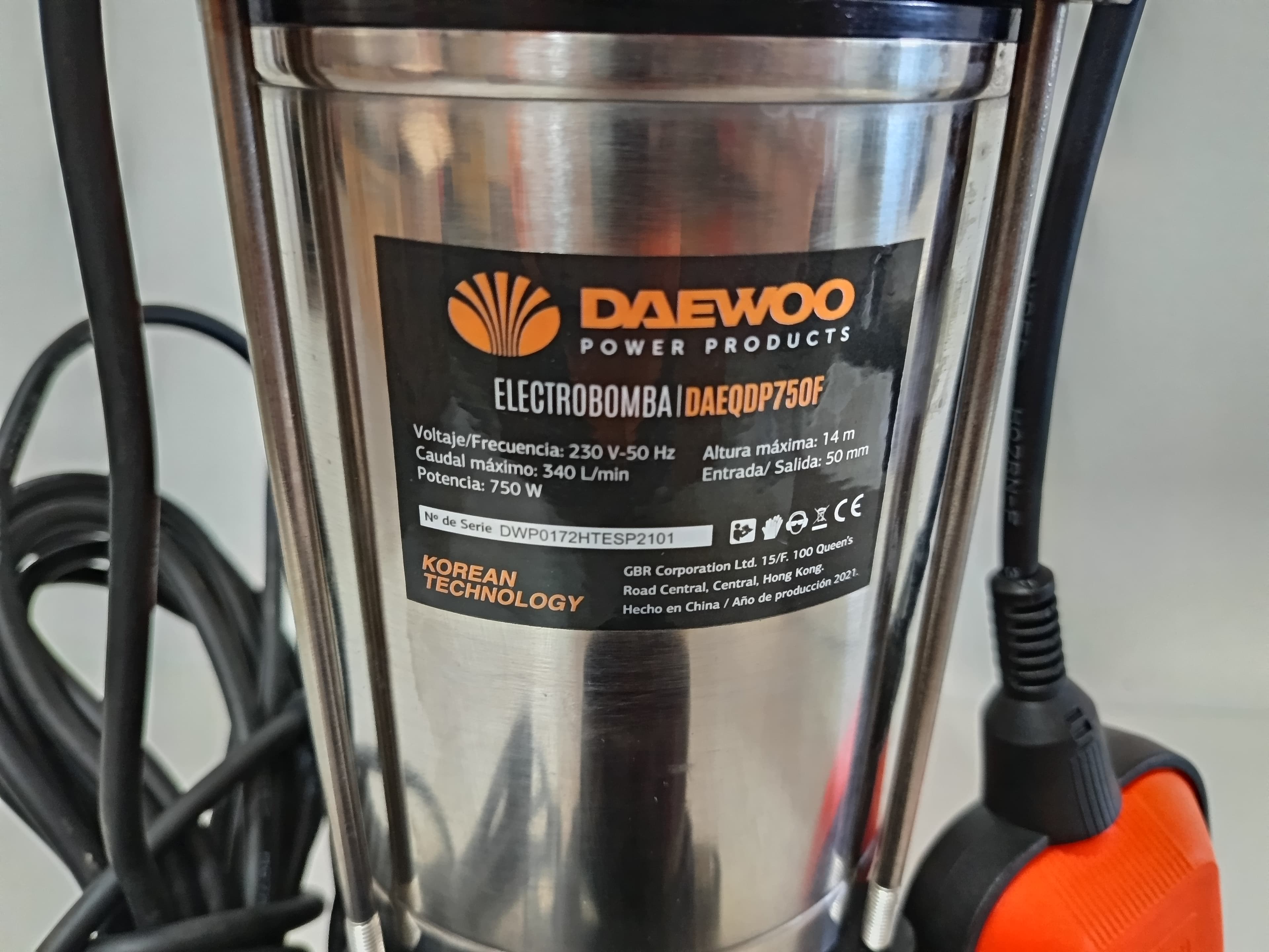 Eletrobomba Submersível Daewoo — imagem 5