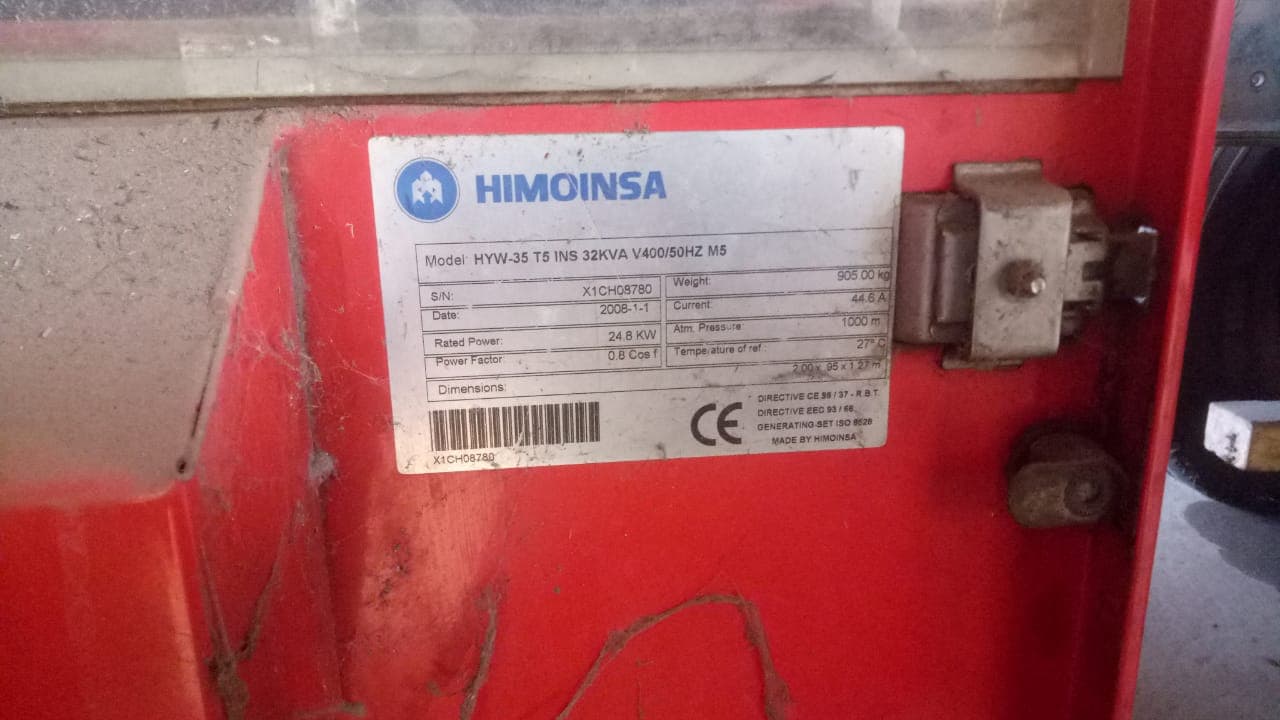 Generador HIMOINSA/CEM6 — imagen 3