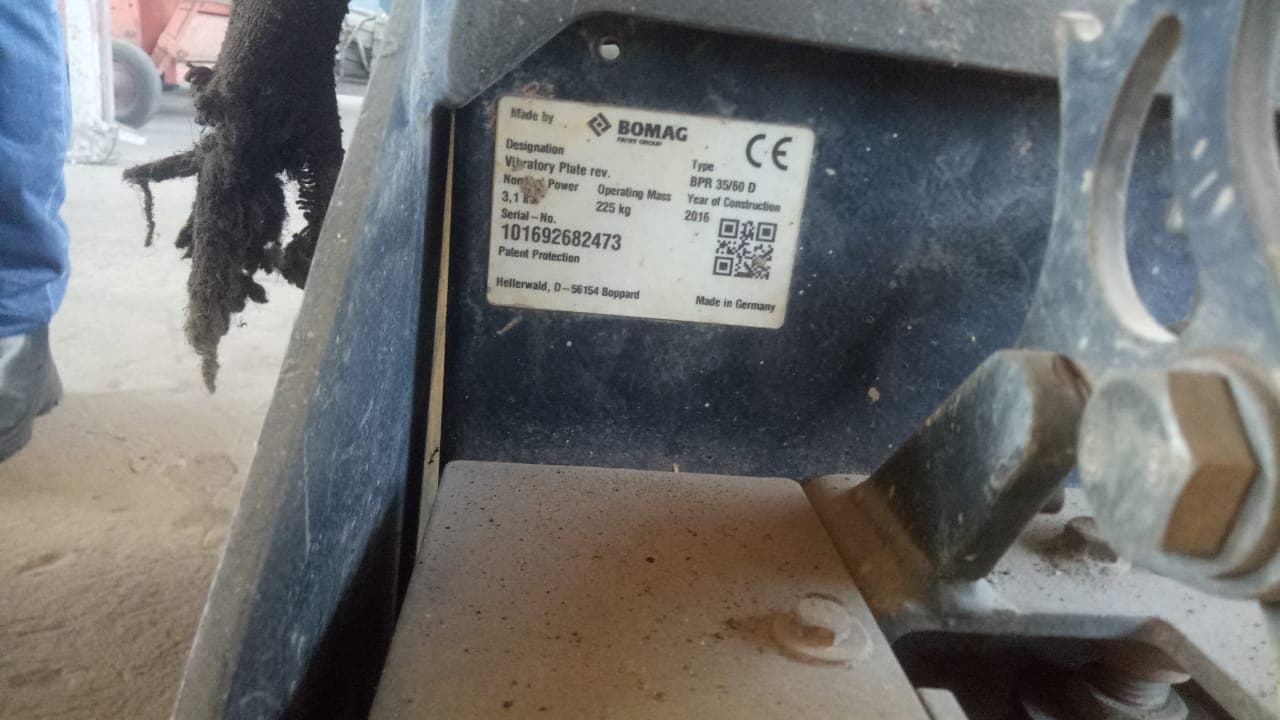 Placa Compactadora - BOMAG/BPR 35/60D — imagem 6