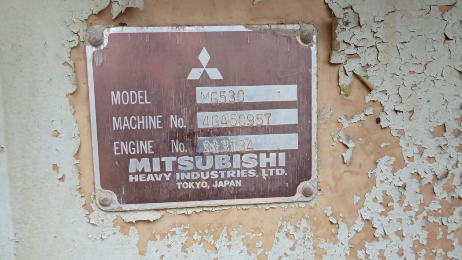 Niveladora - Mitsubishi/MG 530 — imagen 6