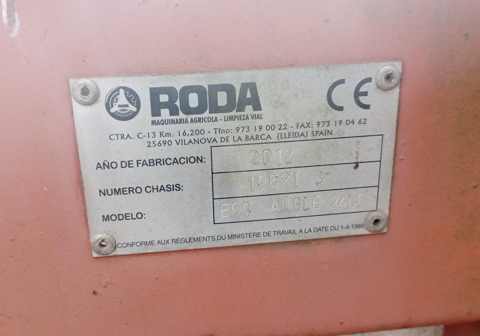 Escova de trator para limpeza de estradas — image 4