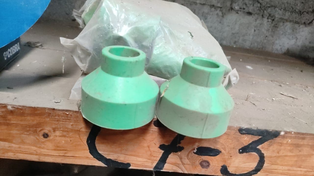 Uniões de redução BPR 63/32mm
