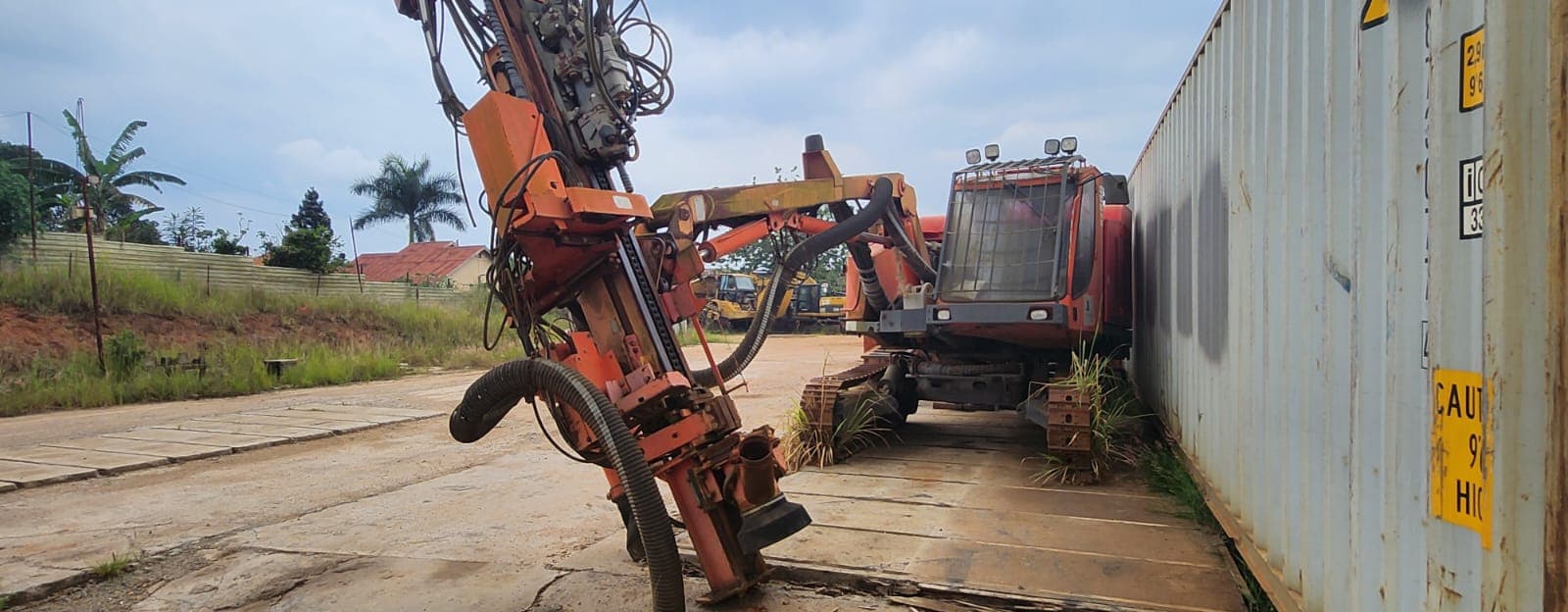 SANDVIK 170KW Hydraulic Drilling Car with Spare Parts