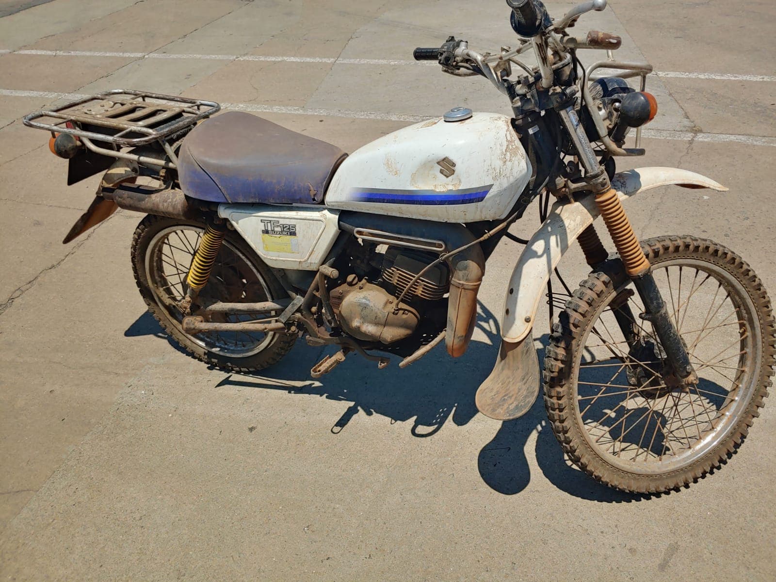 Moto SUZUKI RF 125 — imagen 1