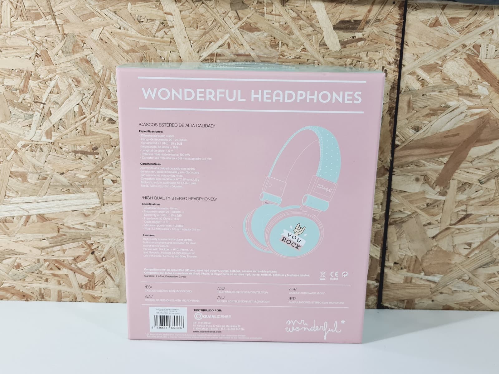 Headsets Mr. Wonderful — imagem 8