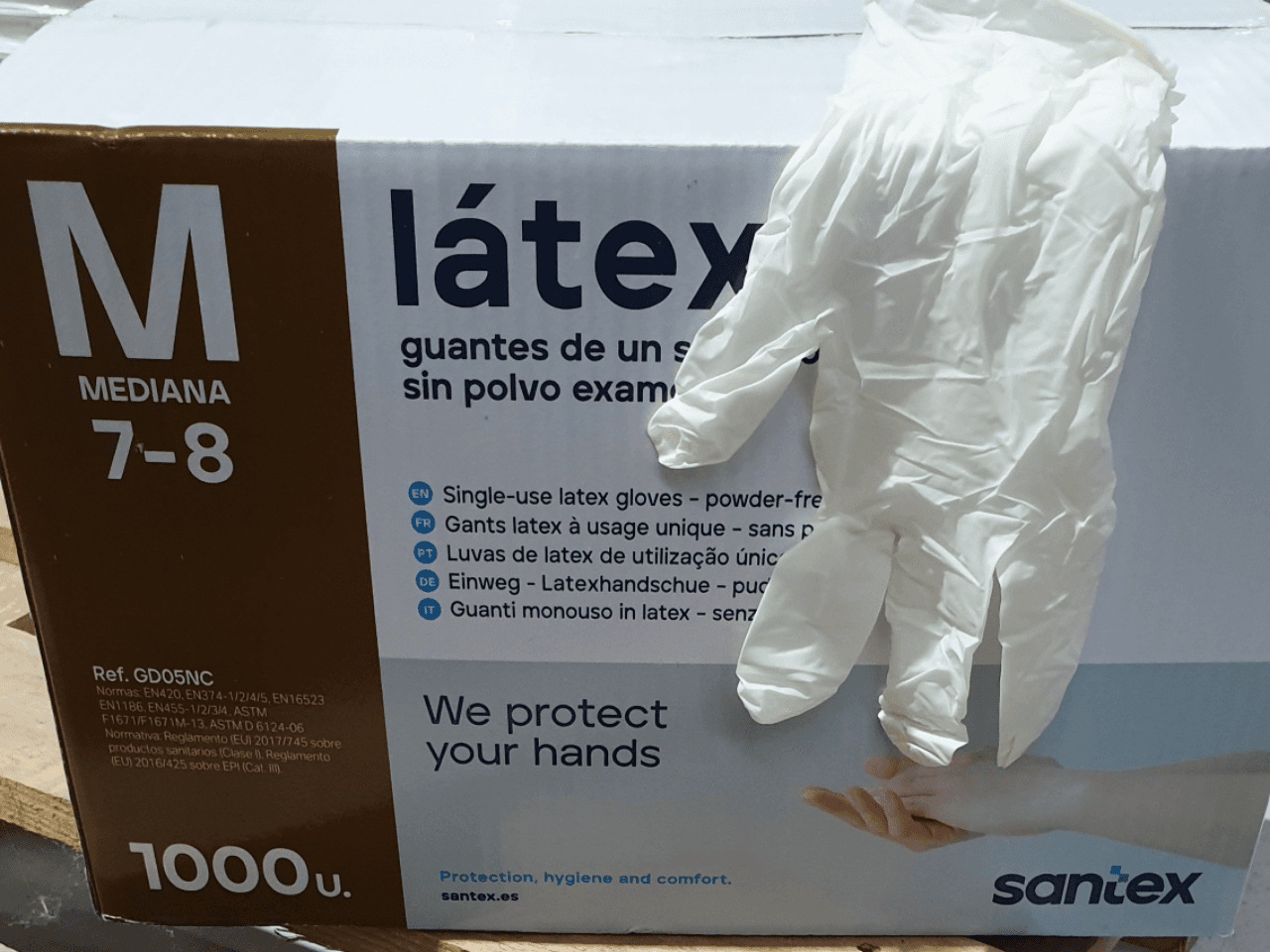 Luvas látex — imagem 2