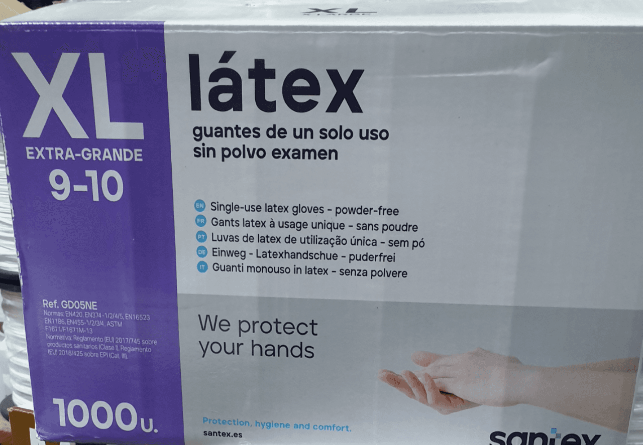 Luvas látex — imagen 2