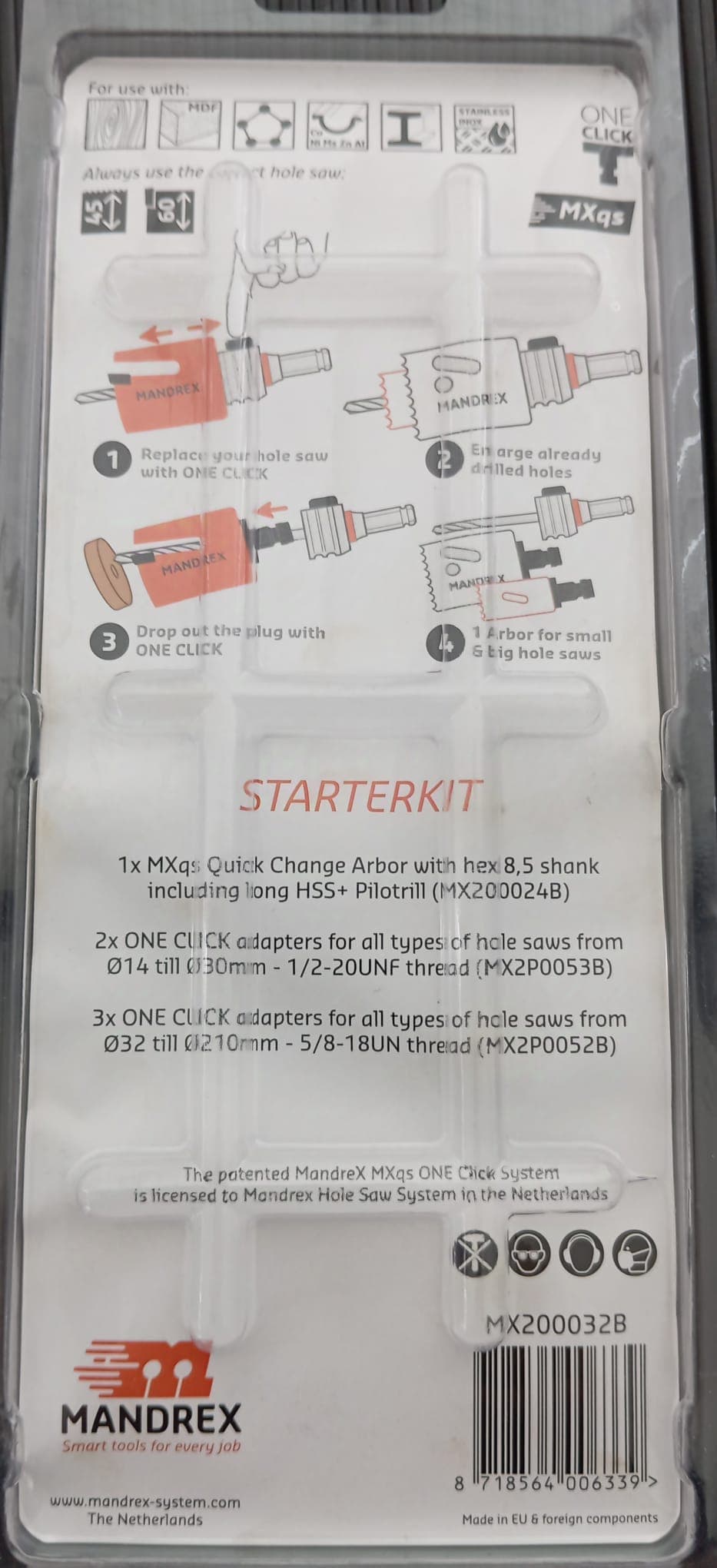 Suporte Serras MXqs e Adaptadores — imagen 3