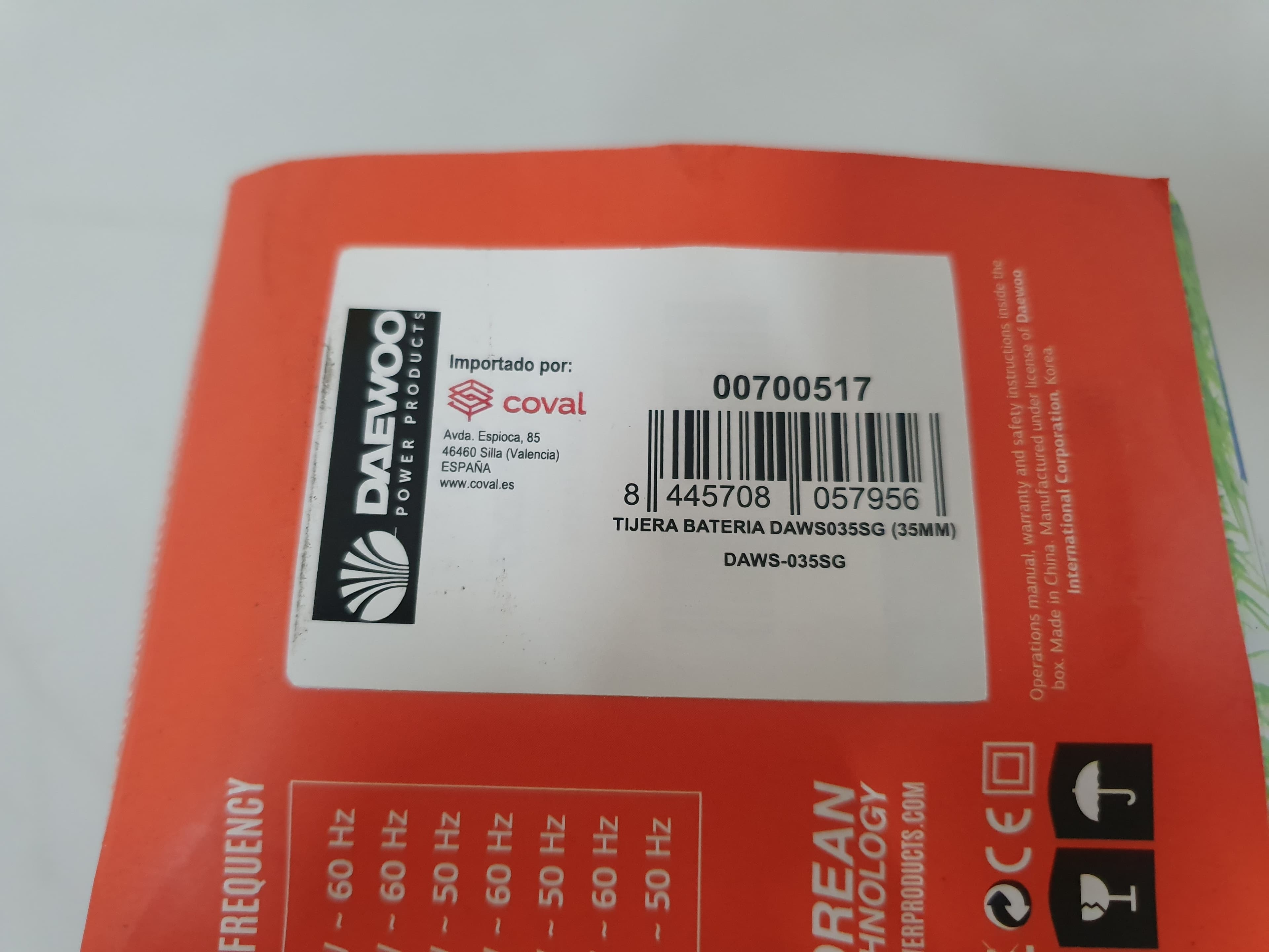 Tesoura de poda Daewoo — image 5