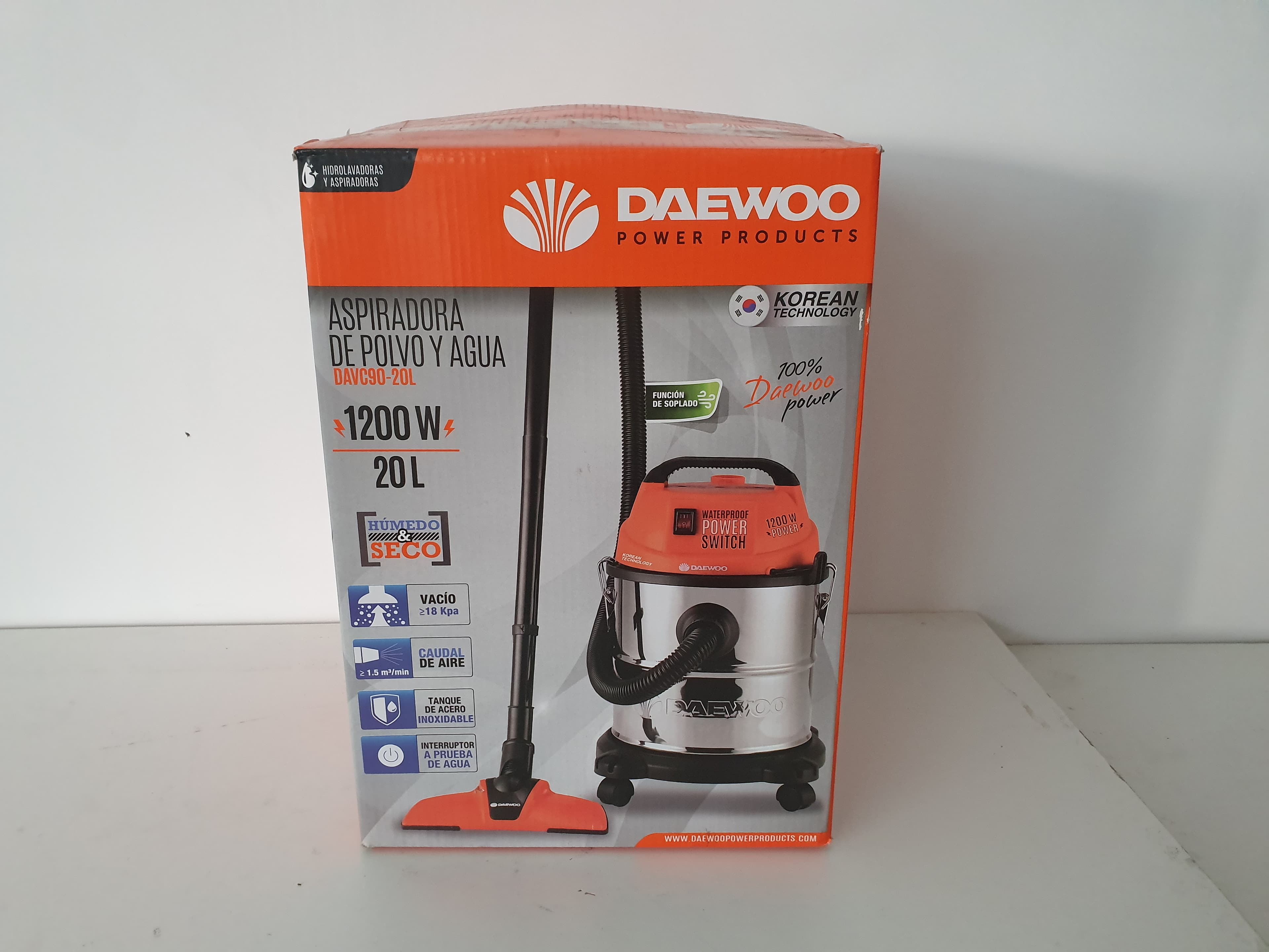 ASPIRADOR DAEWOO DAVC90-20L