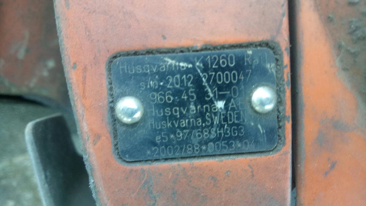 Moto Cortadeira - Husqvarna/K1260 Rail — image 3