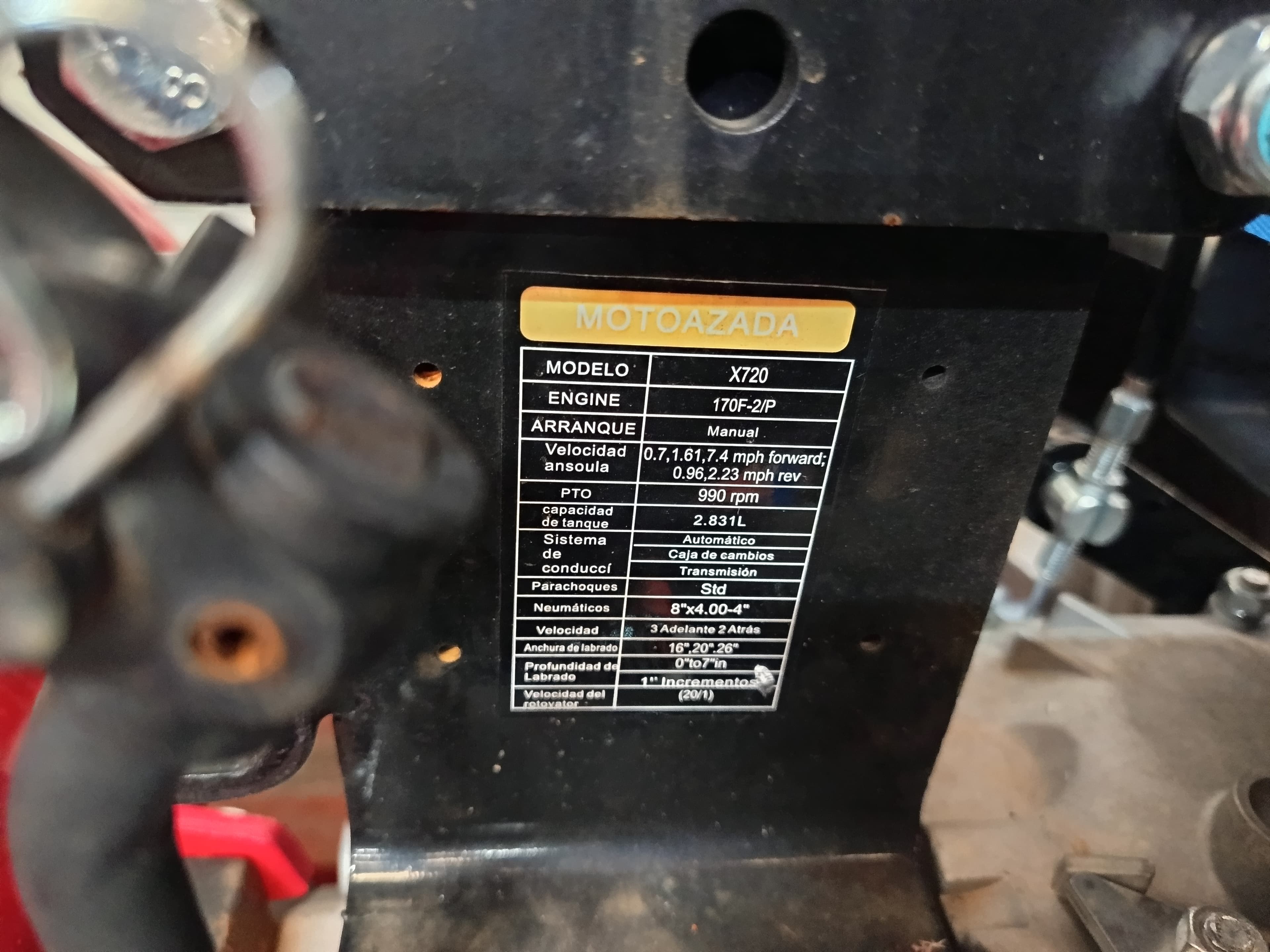 MOTO CULTIVADOR BASIC — imagen 8
