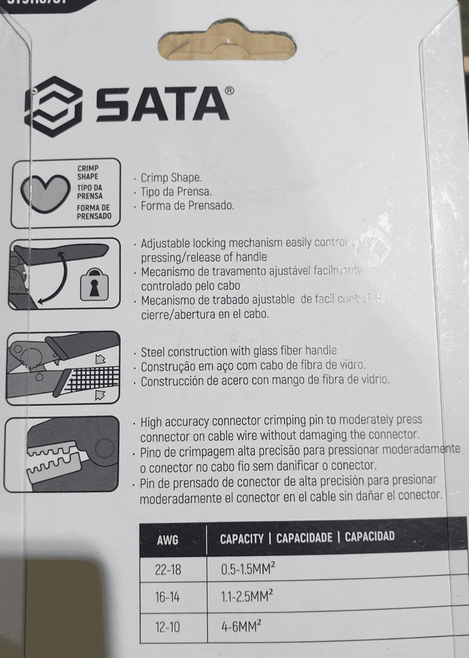 Alicate cravação — image 3