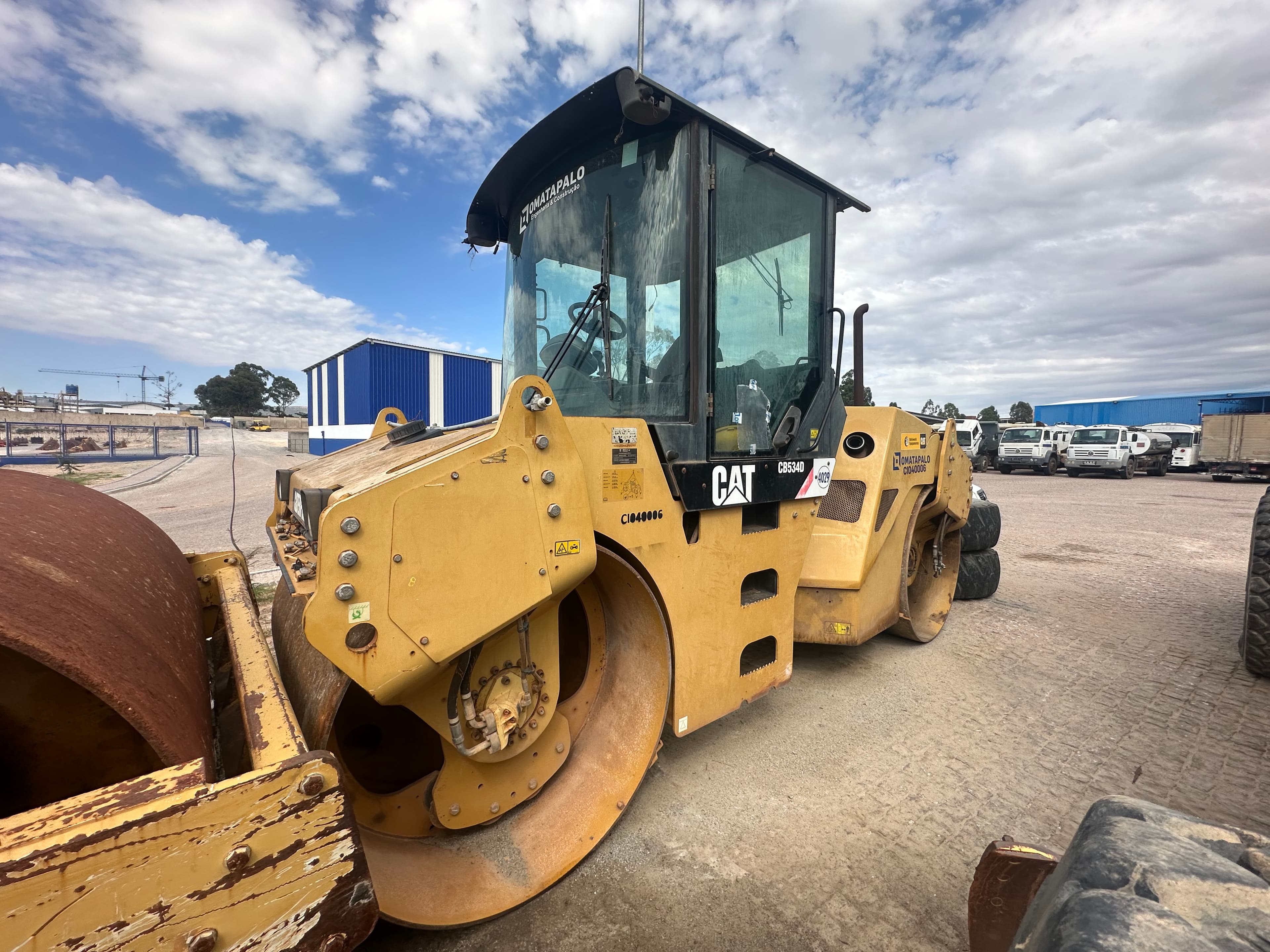 Cilindro Auto Vib. De Rolos CATERPILLAR CB-534D — imagen 10