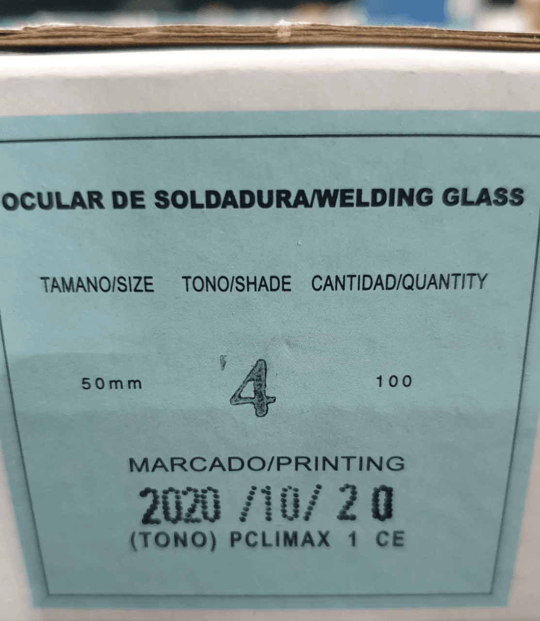 Caixa com vidros Din para óculos — imagen 2