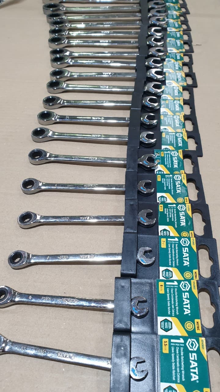 COMBINATION DOUBLE RATCHET WRENCHES, RATCHET ON OPEN END AND BOX END — image 5