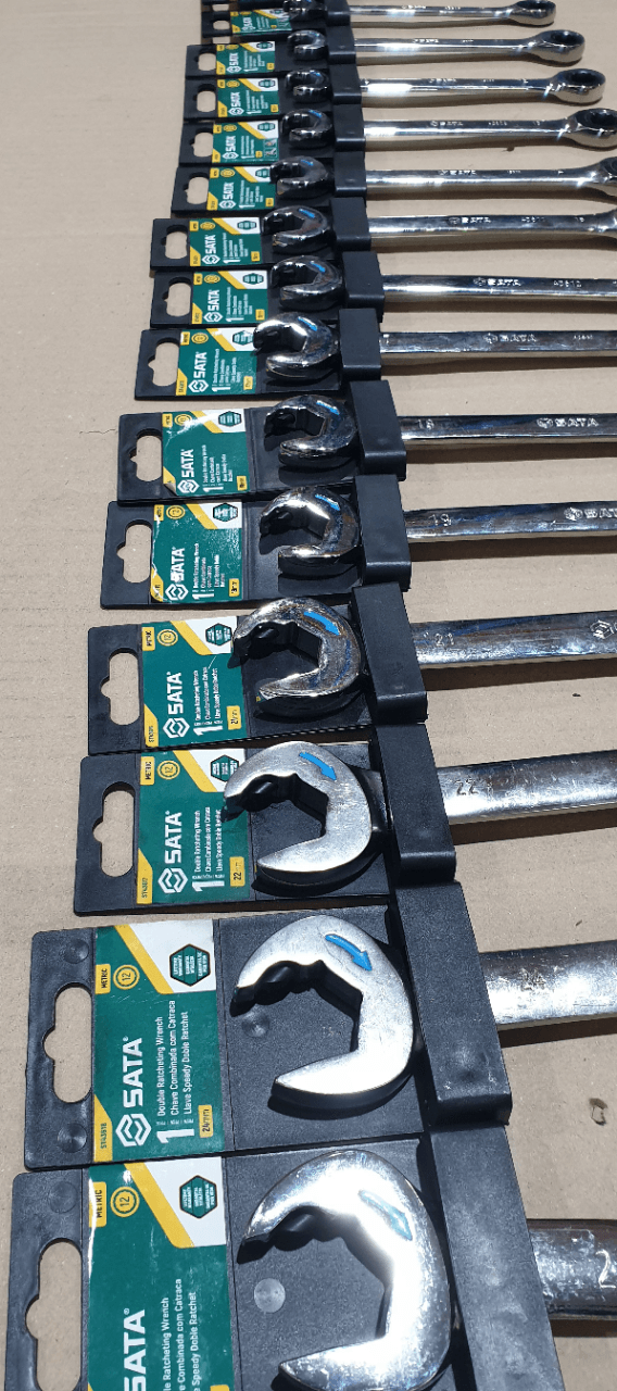 COMBINATION DOUBLE RATCHET WRENCHES, RATCHET ON OPEN END AND BOX END — image 4