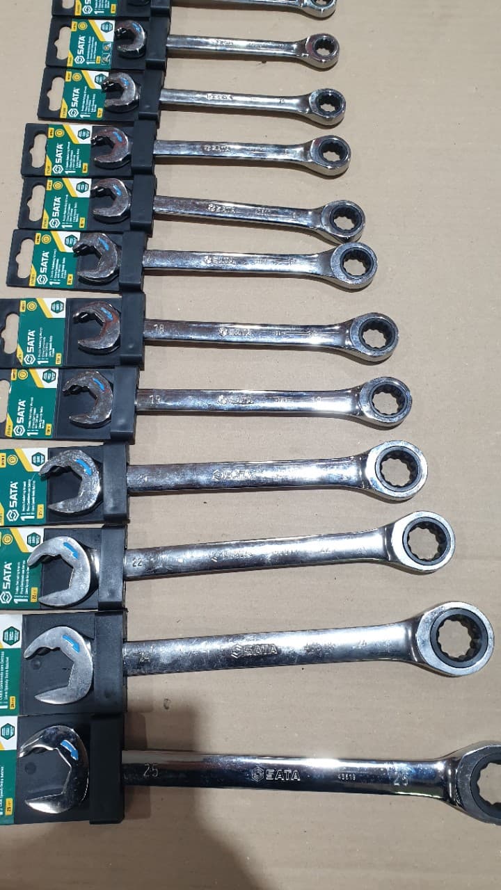 COMBINATION DOUBLE RATCHET WRENCHES, RATCHET ON OPEN END AND BOX END — image 3