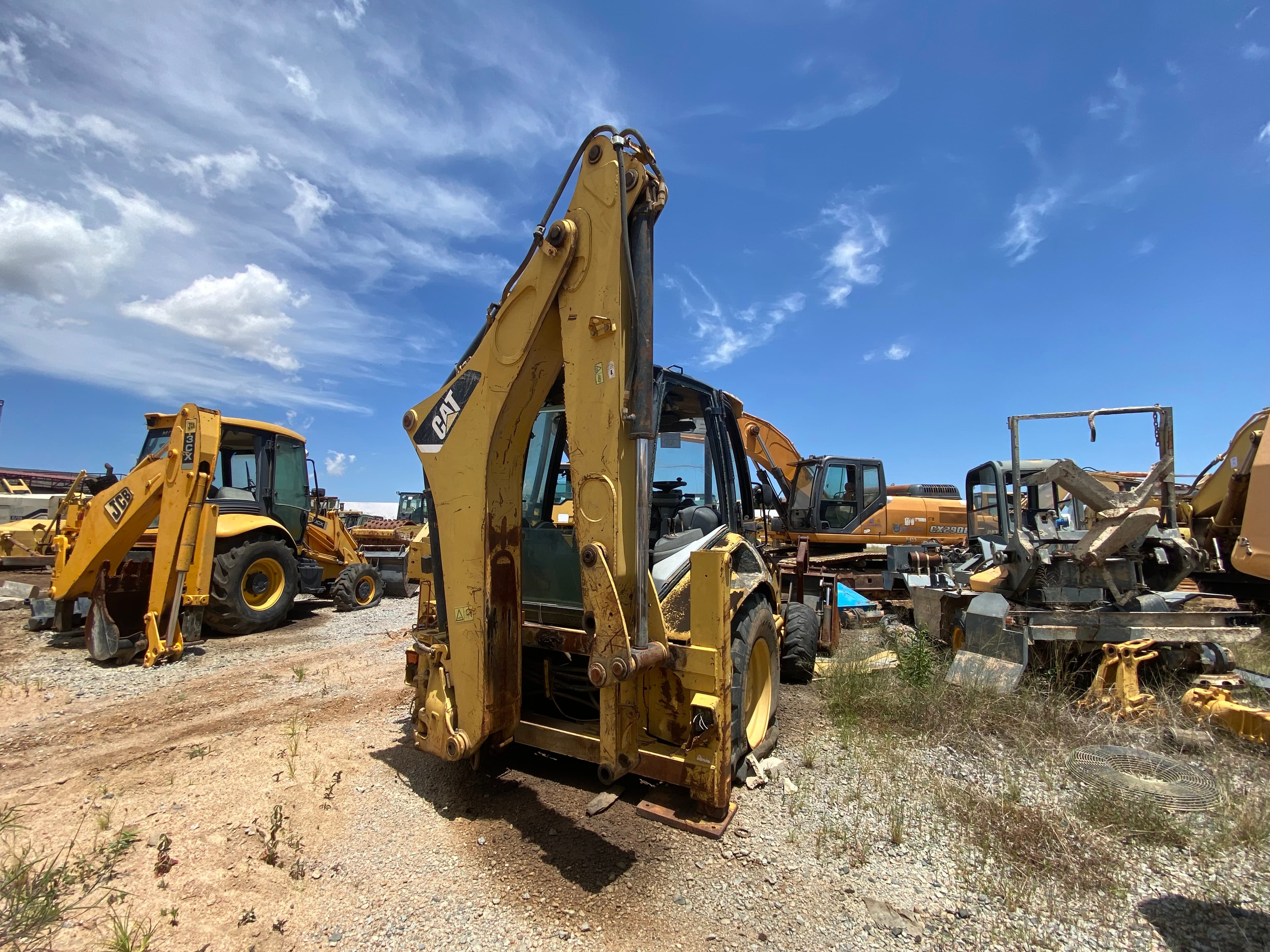Retroescavadora CATERPILAR 428 E — imagem 7
