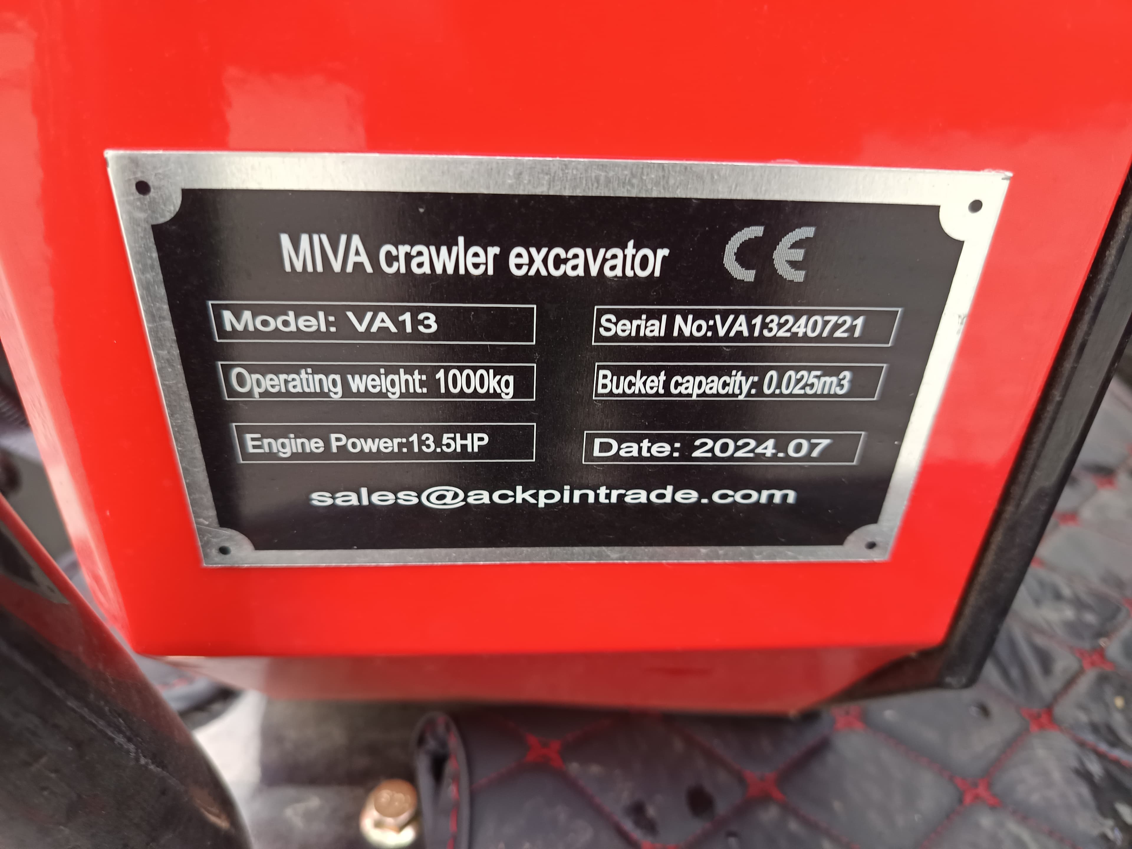 Mini Giratória Miva VA13 · Ano 2024 — imagen 16