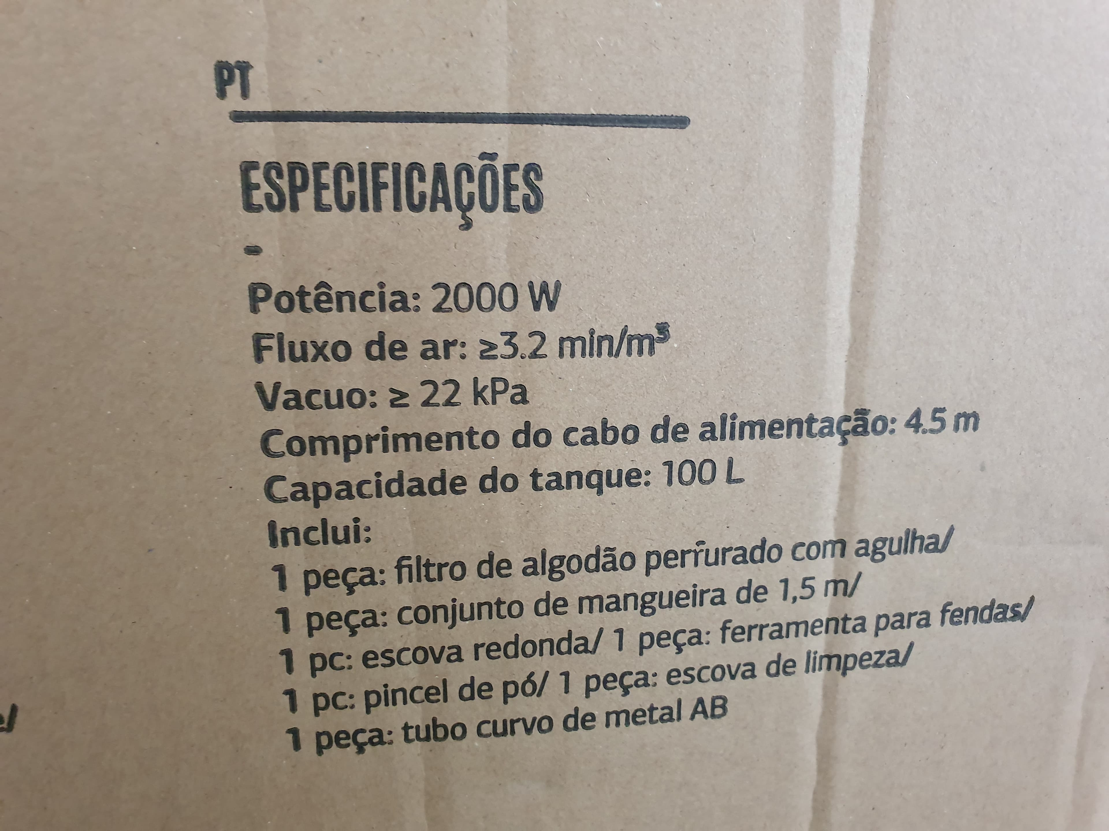 Aspiradora Daewoo 100L — imagen 6