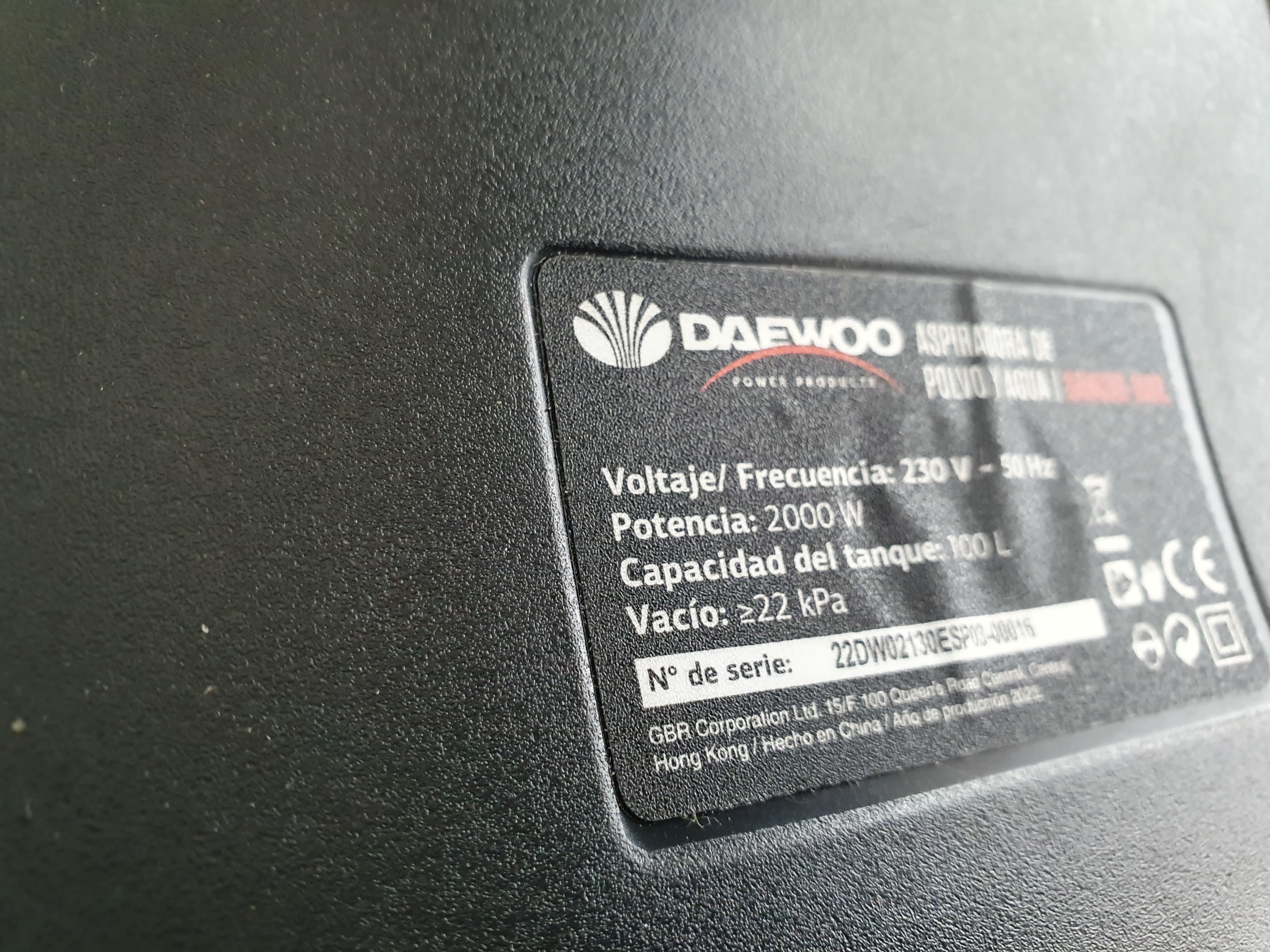 Aspirateur Daewoo 100L — image 7