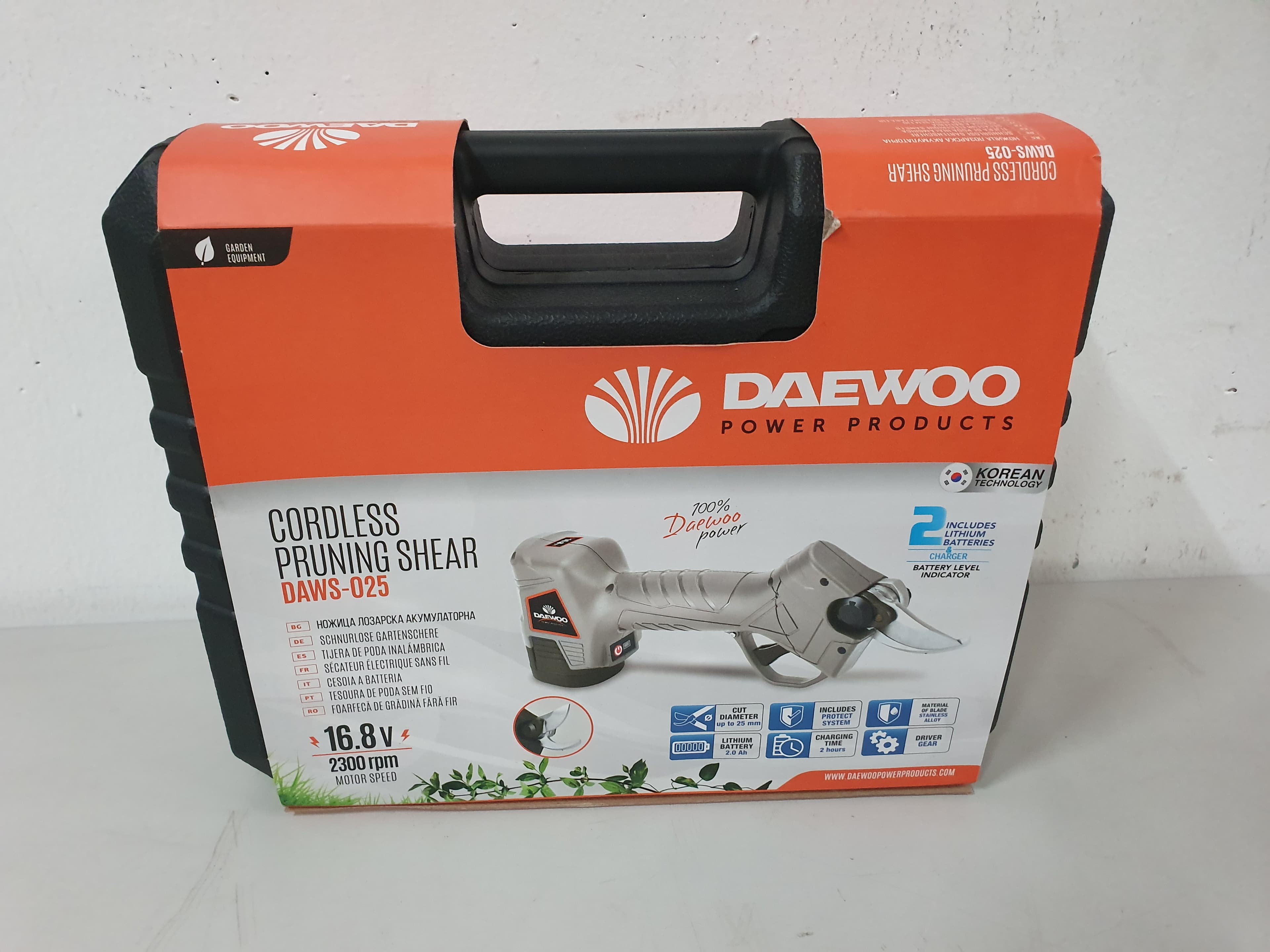 TESOURA DE PODA DAEWOO — imagen 3