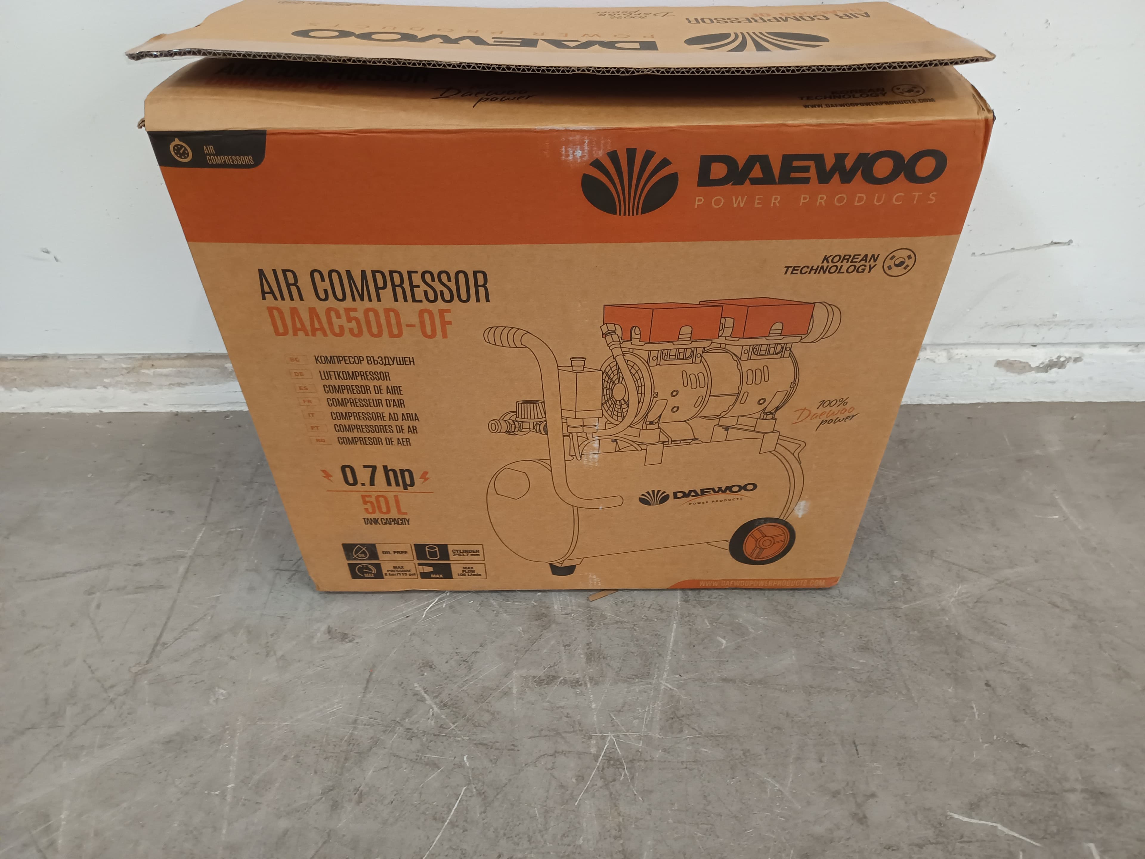 Compressor 50 L Daewoo — imagen 1