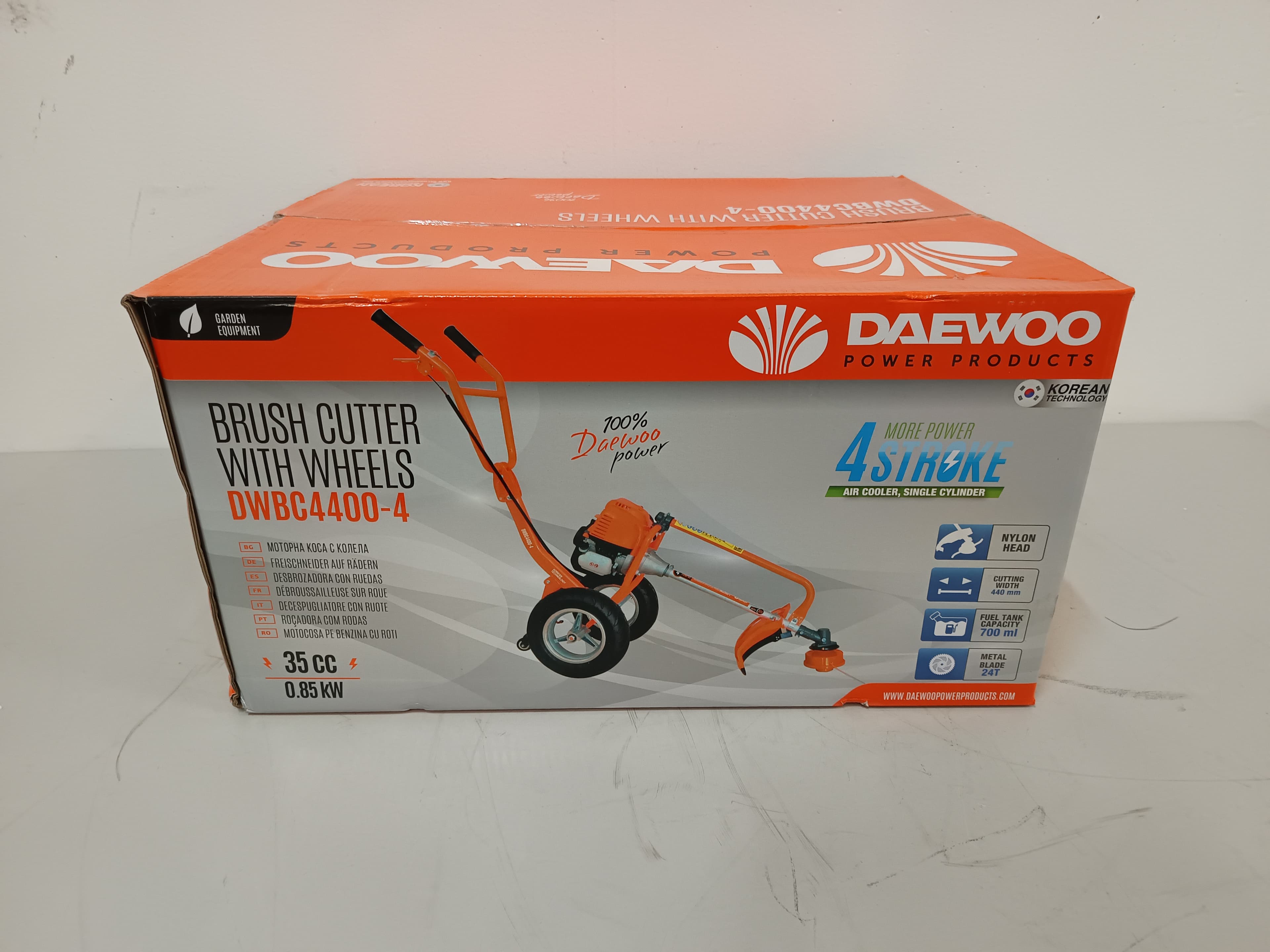 Roçadora de rodas Daewoo — imagen 1