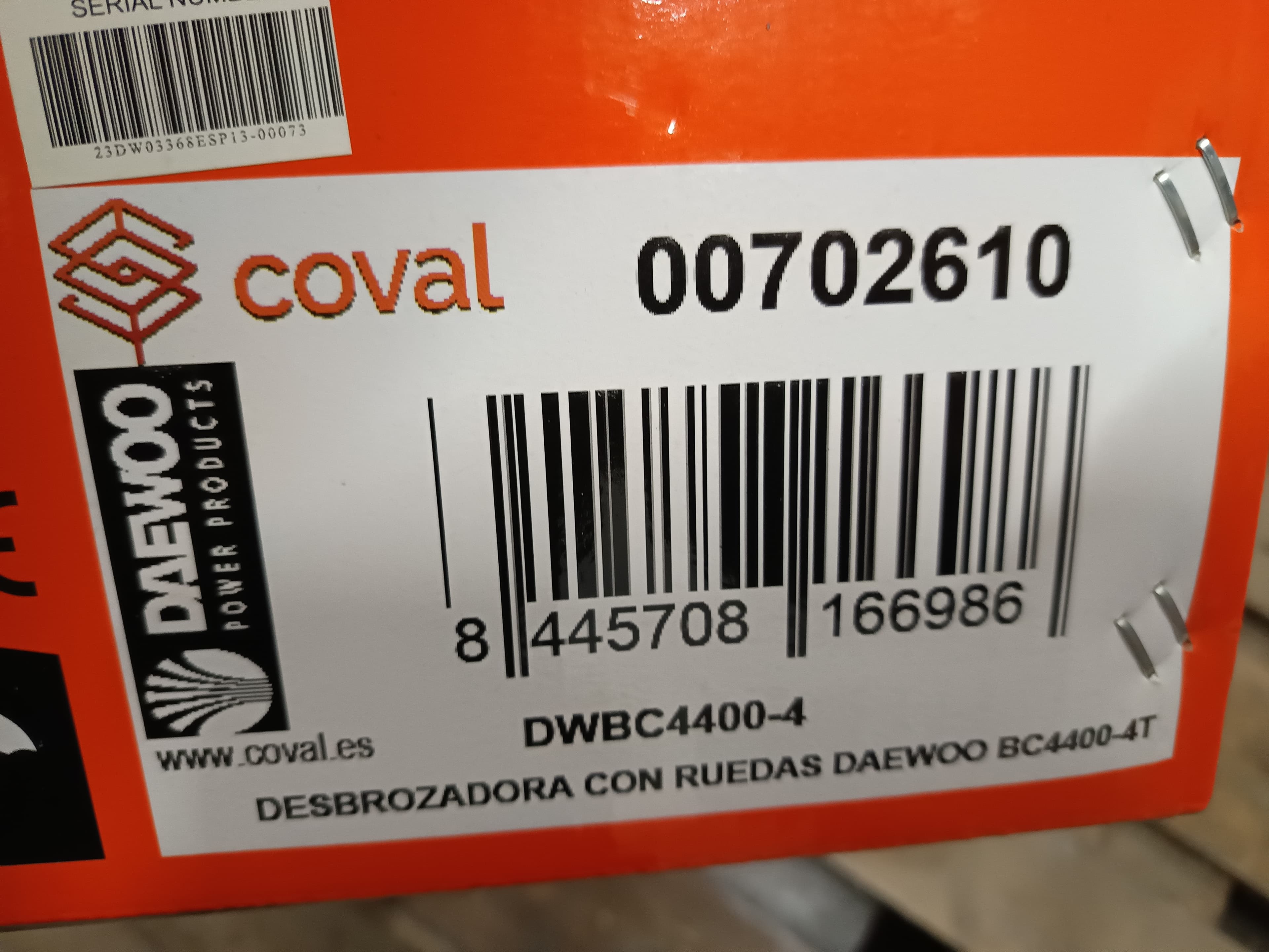 Desbrozadora de ruedas Daewoo — imagen 6