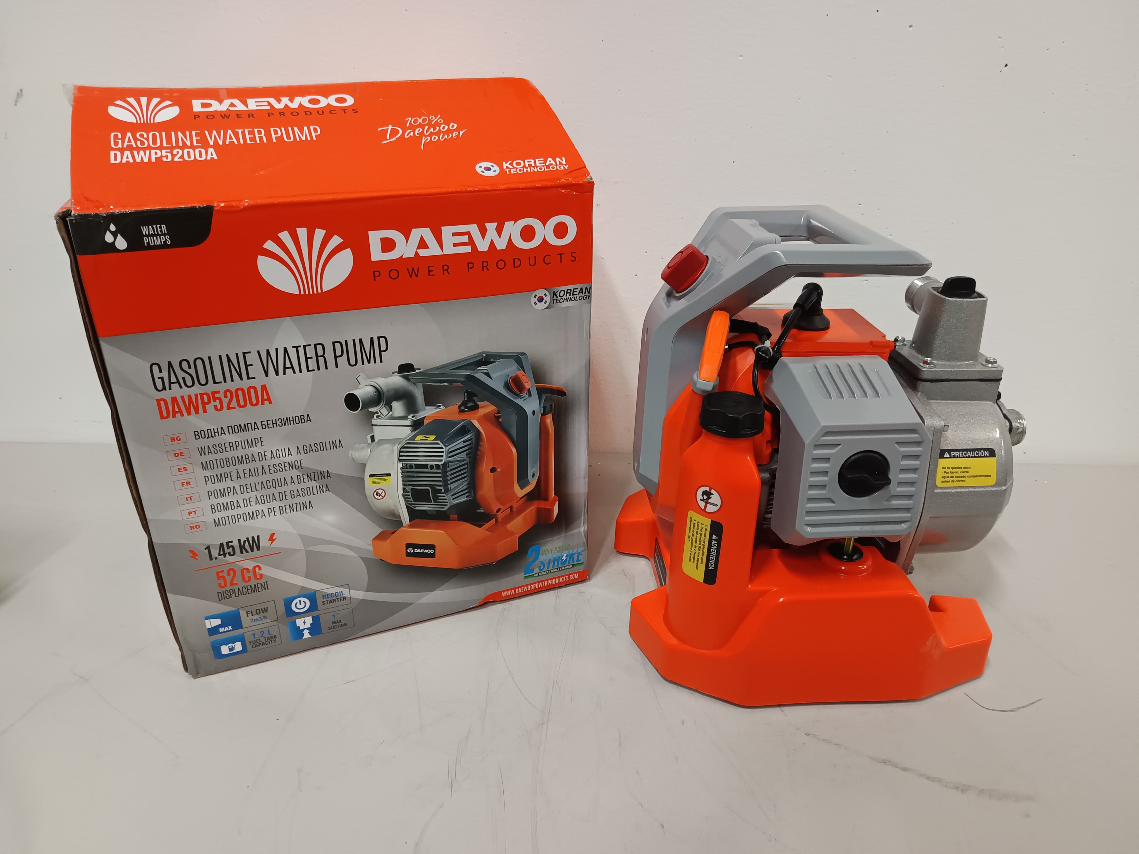 Motobomba Daewoo — imagen 2