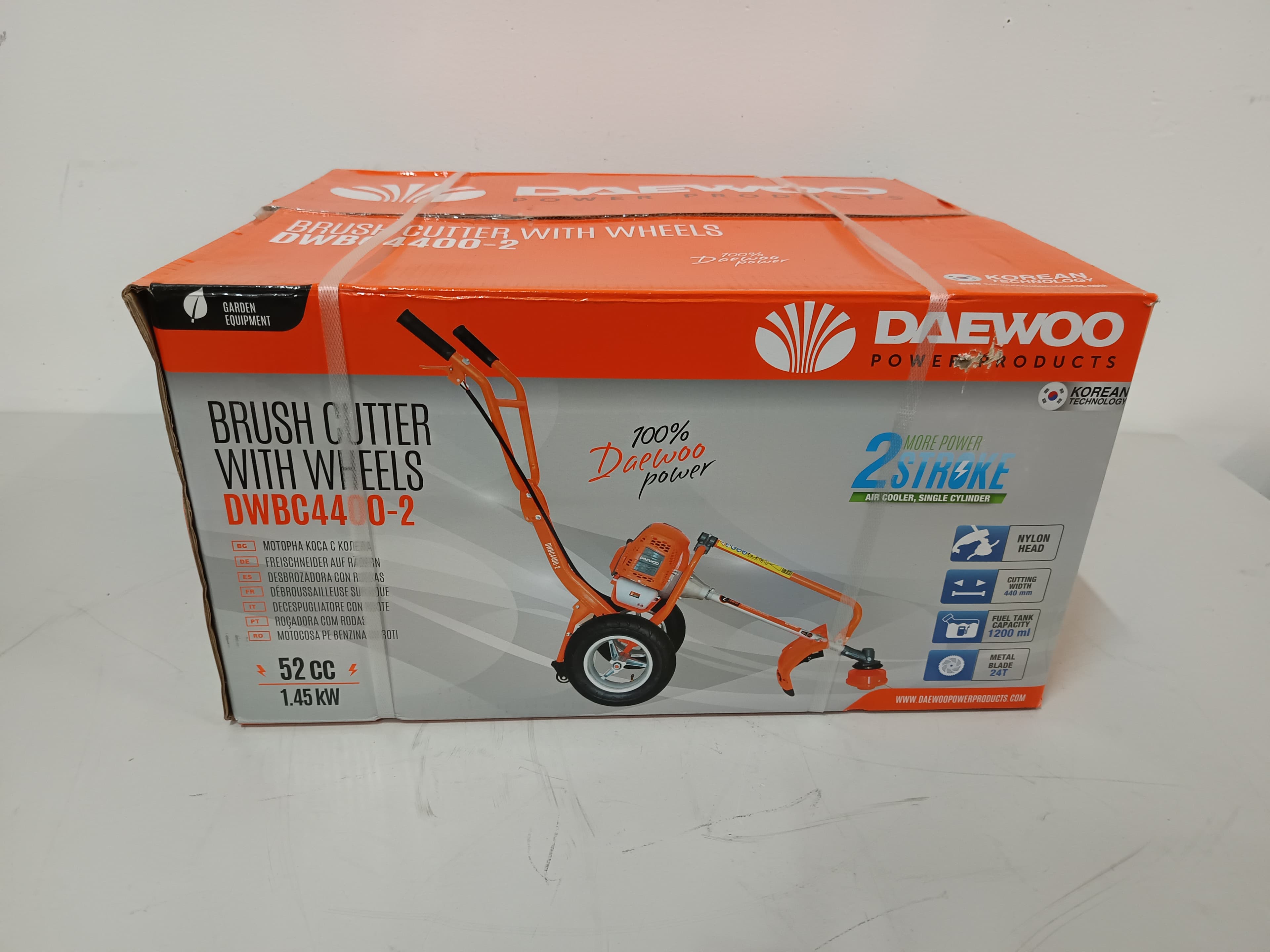 Roçadora de rodas Daewoo
