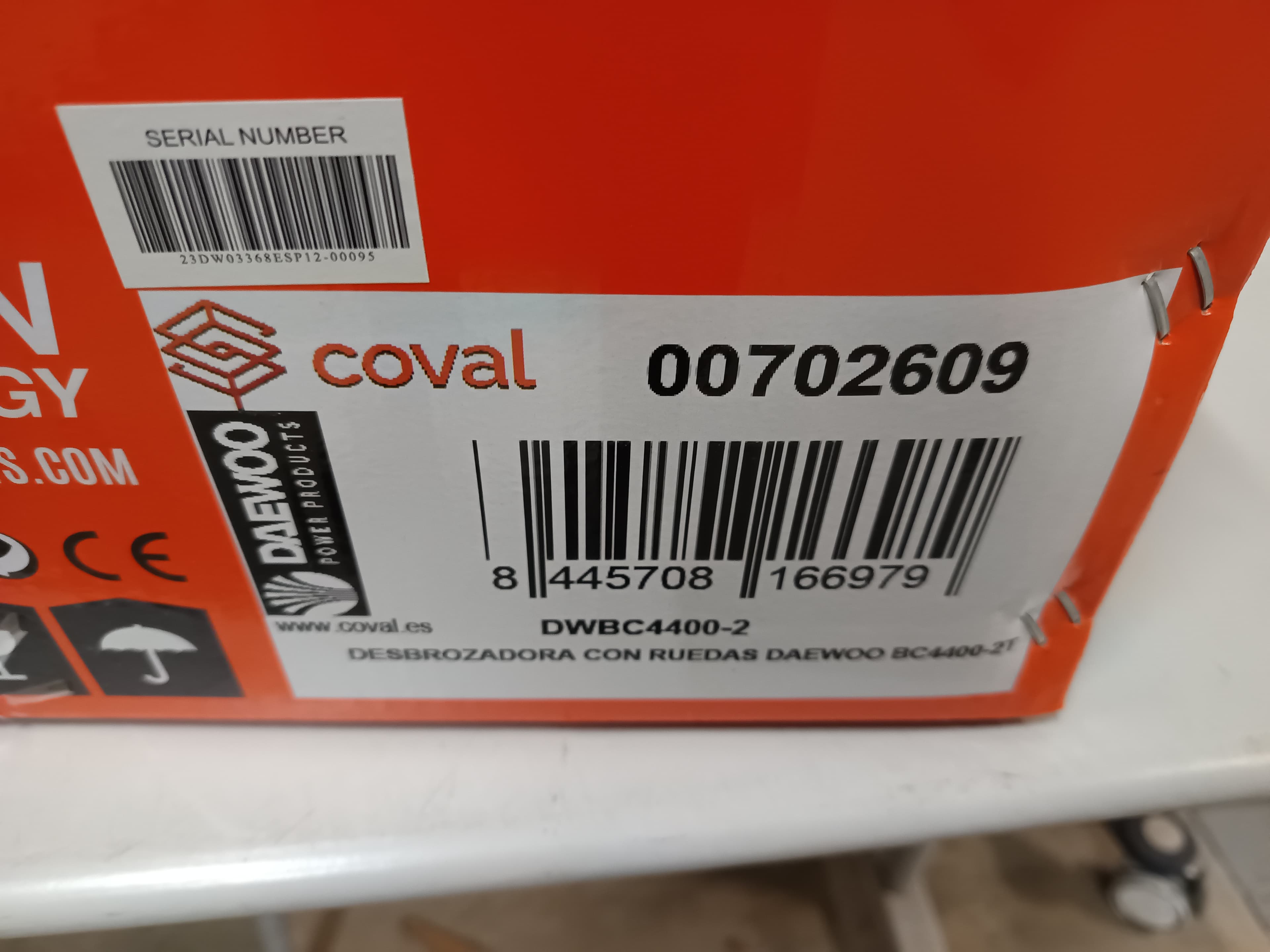 Roçadora de rodas Daewoo — imagen 6