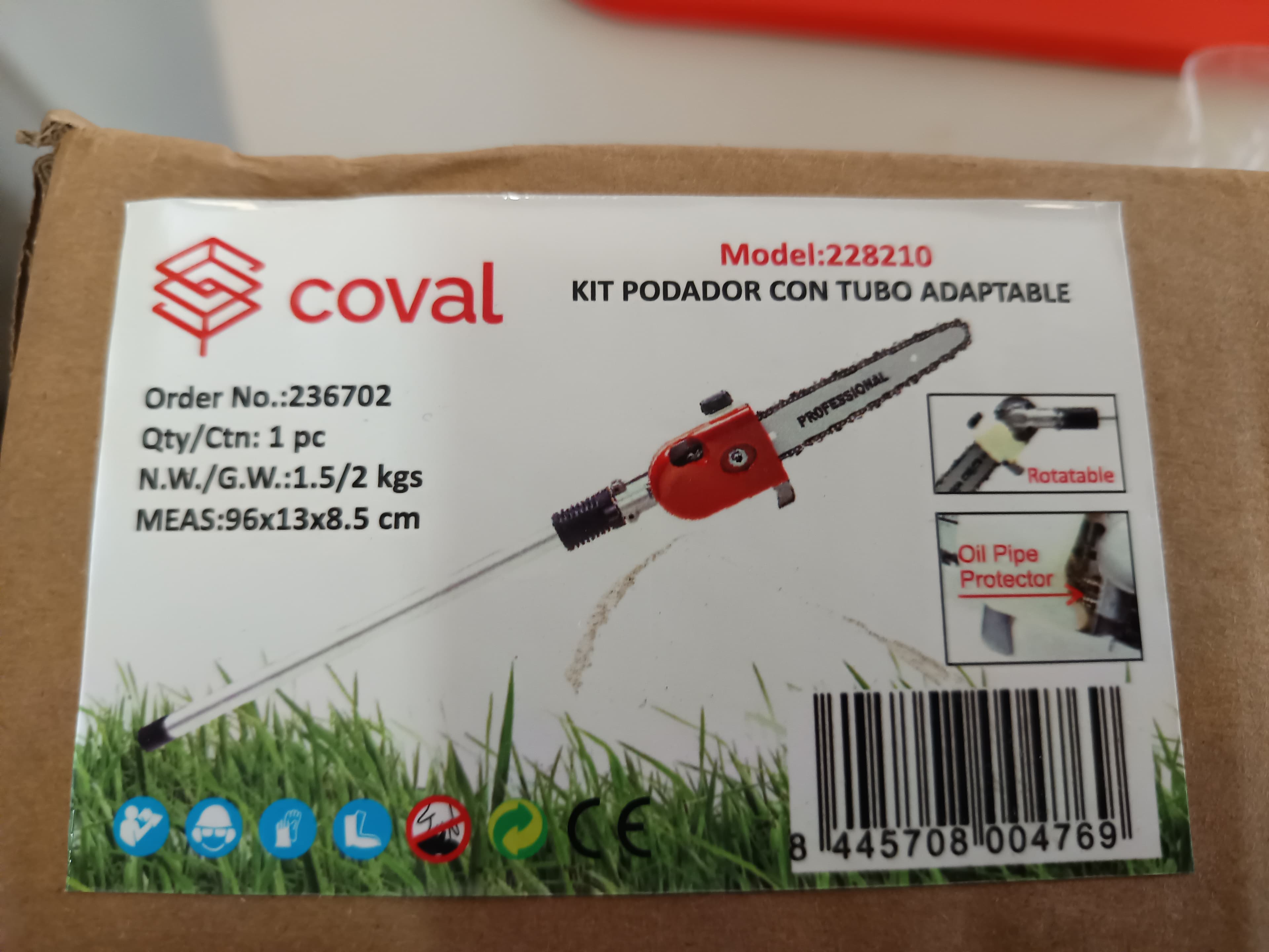 Motor a gasolina Basic com kit podador — imagem 6