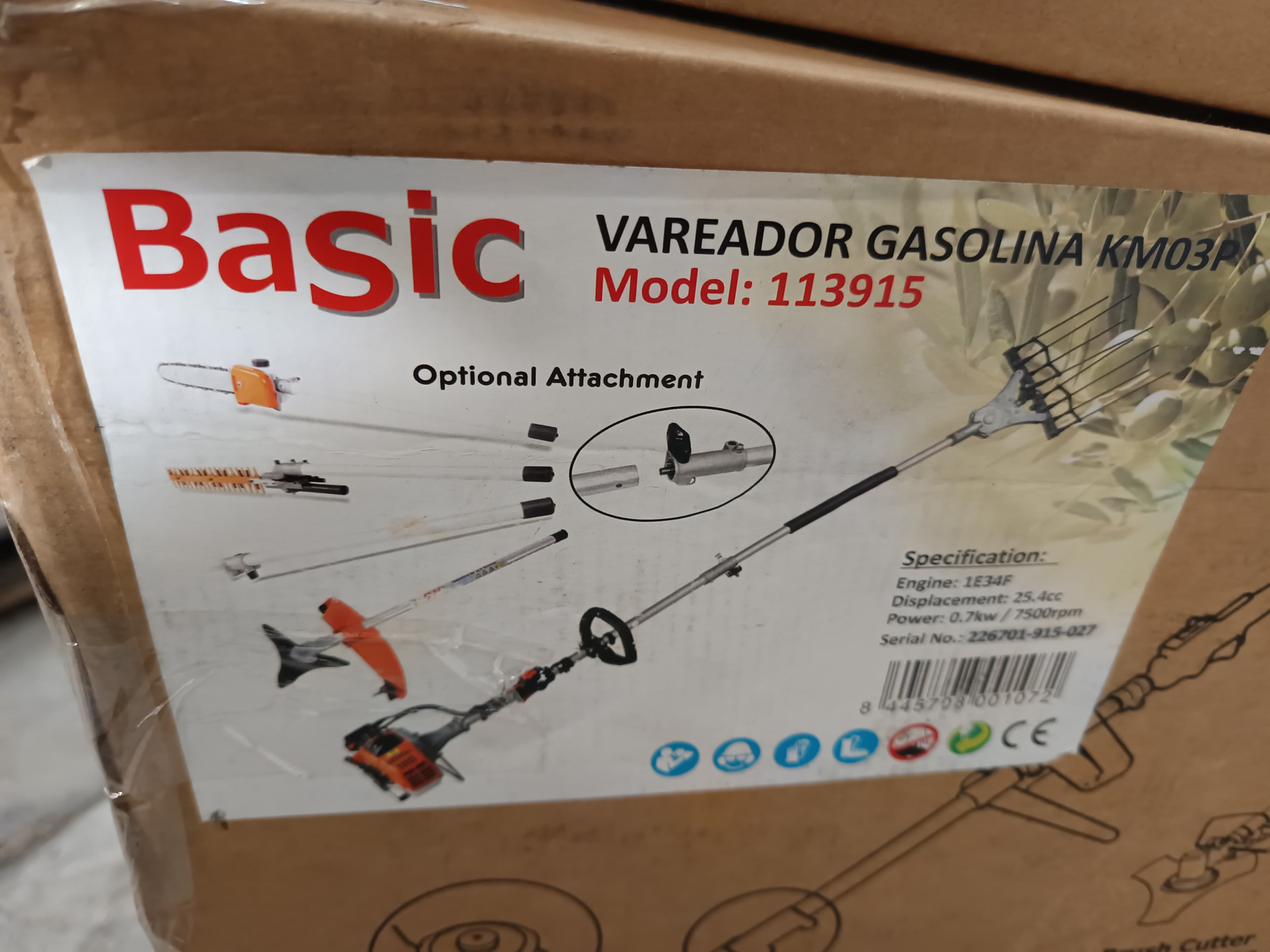 Motor de gasolina Basic con kit podador — imagen 5