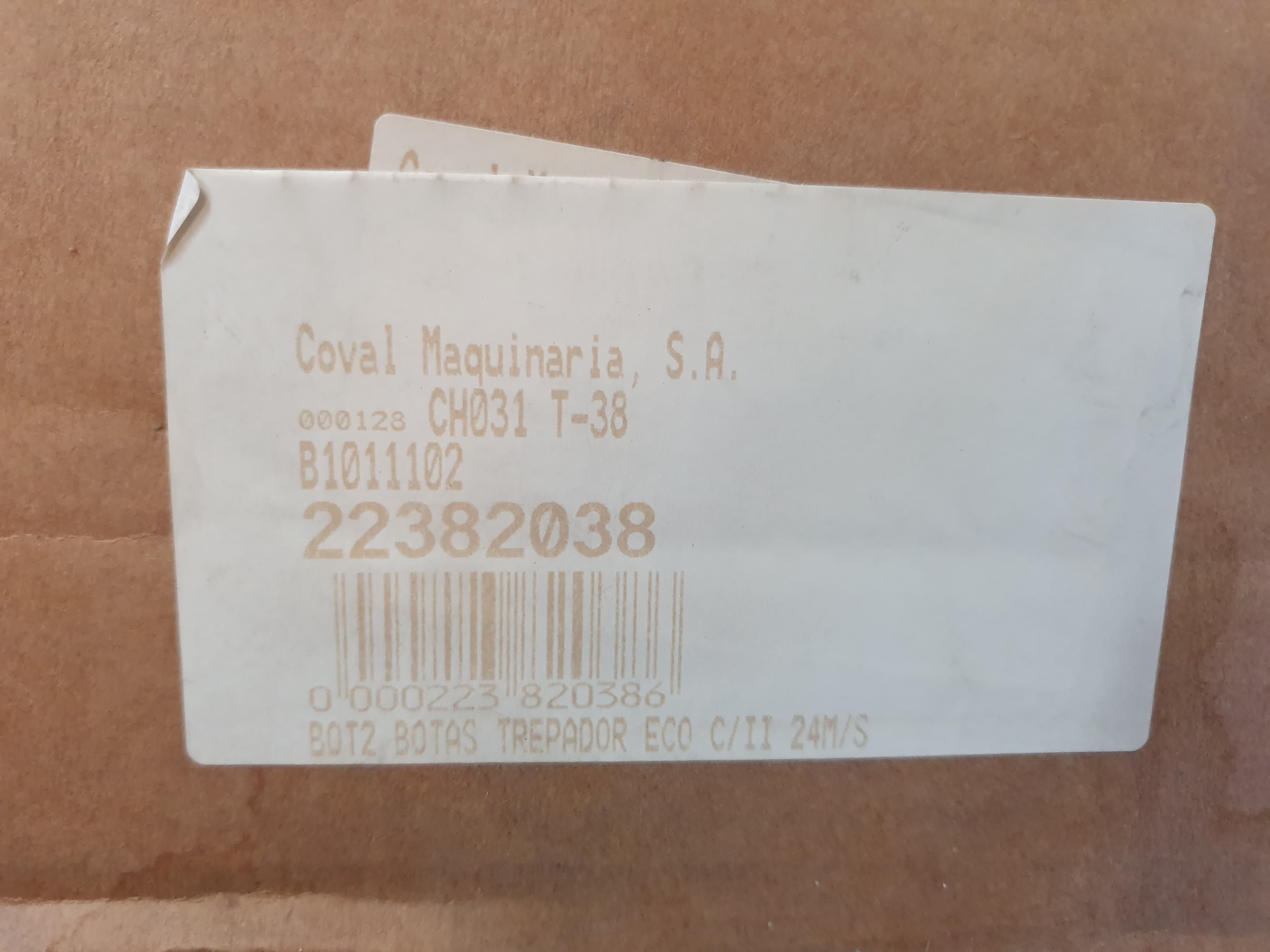 BOTA TREPADOR ECO C/II T-38 — imagen 5