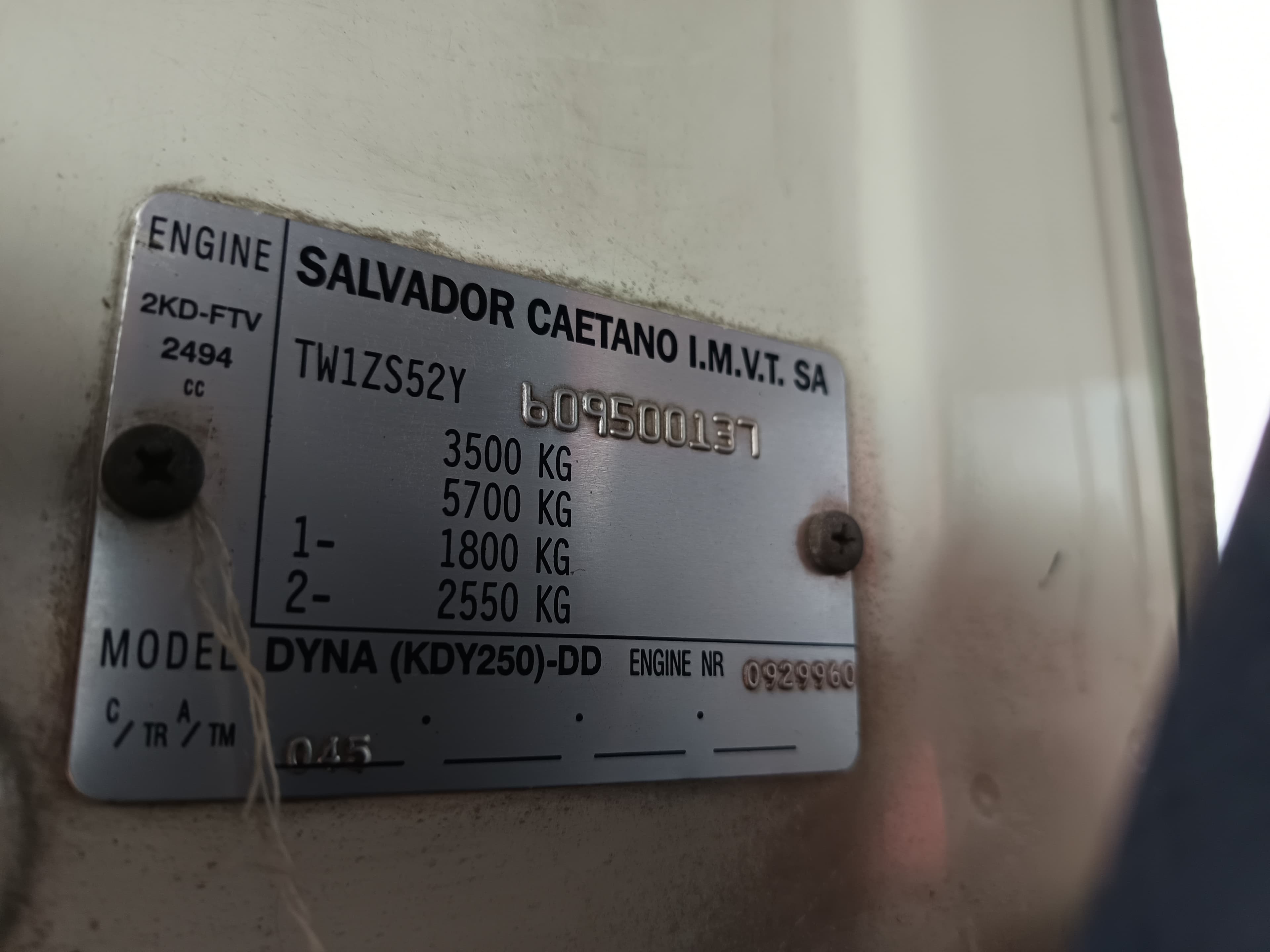 Toyota Dyna · Ano 2002 — imagen 18